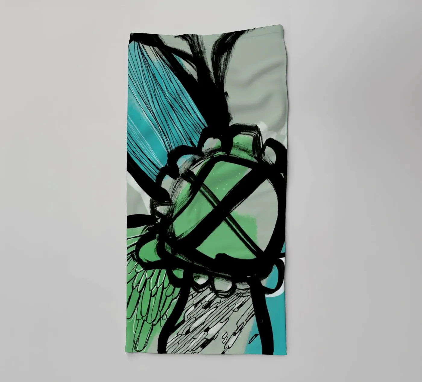 Flowow towel by Doozal