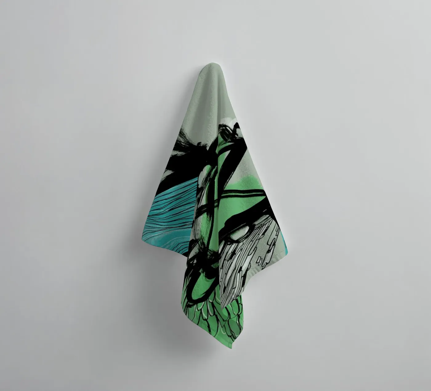 Flowow towel by Doozal