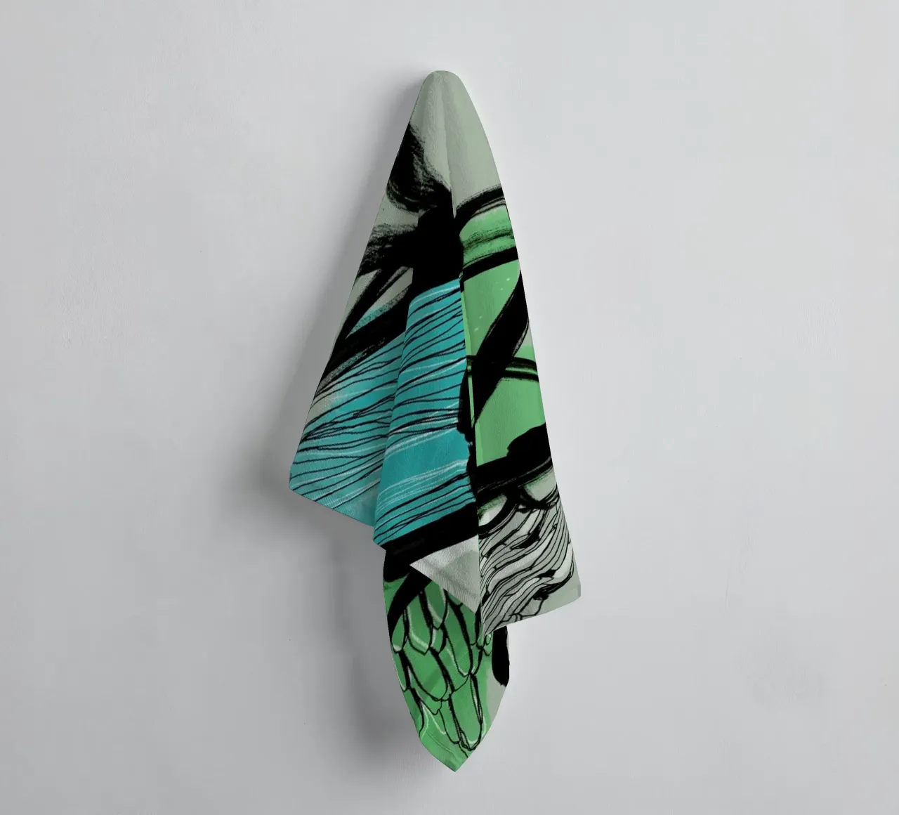 Flowow towel by Doozal