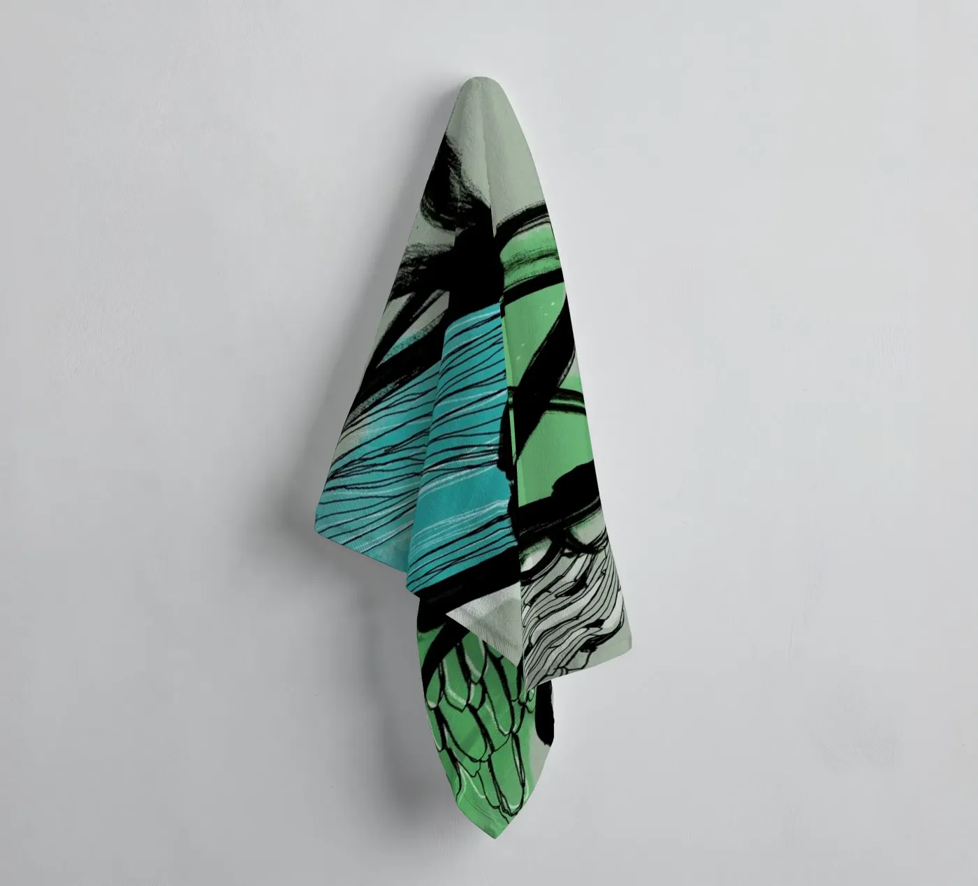 Flowow towel by Doozal
