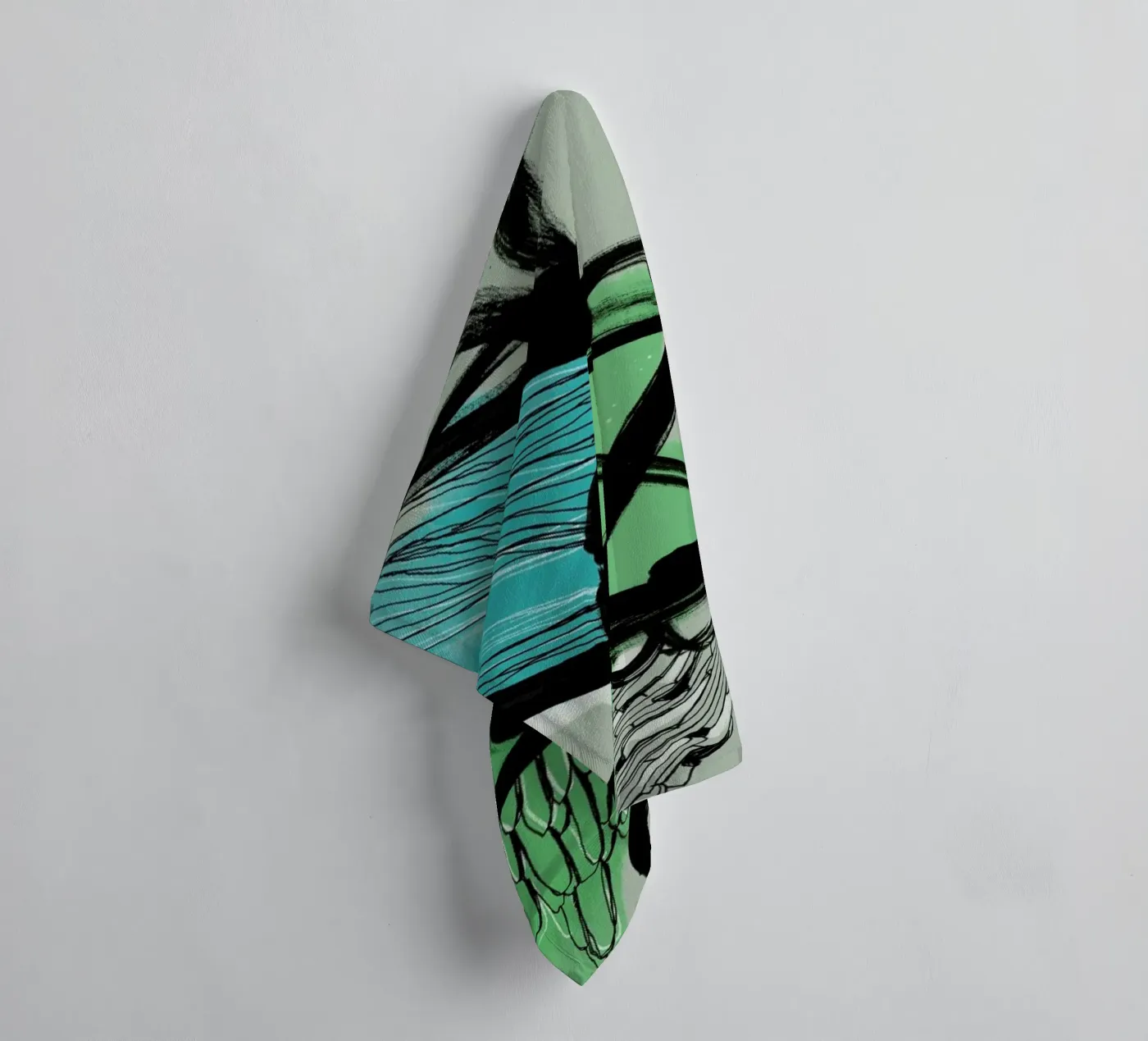 Flowow towel by Doozal