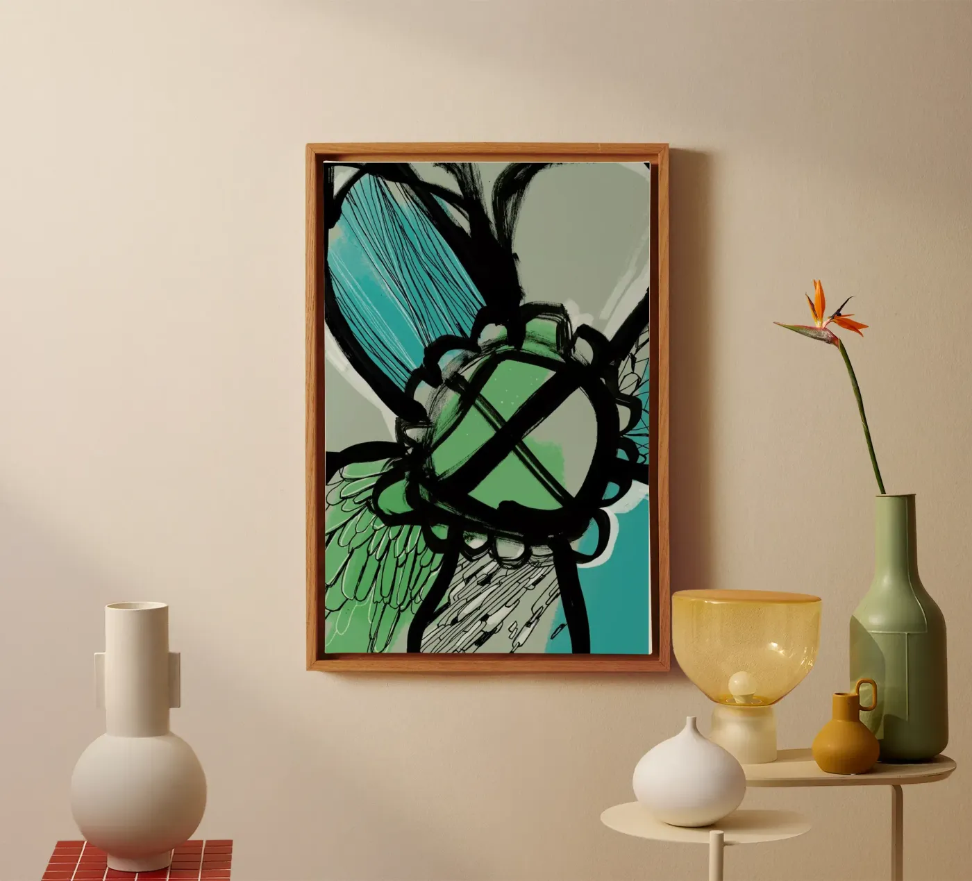 Flowow canvas van Doozal