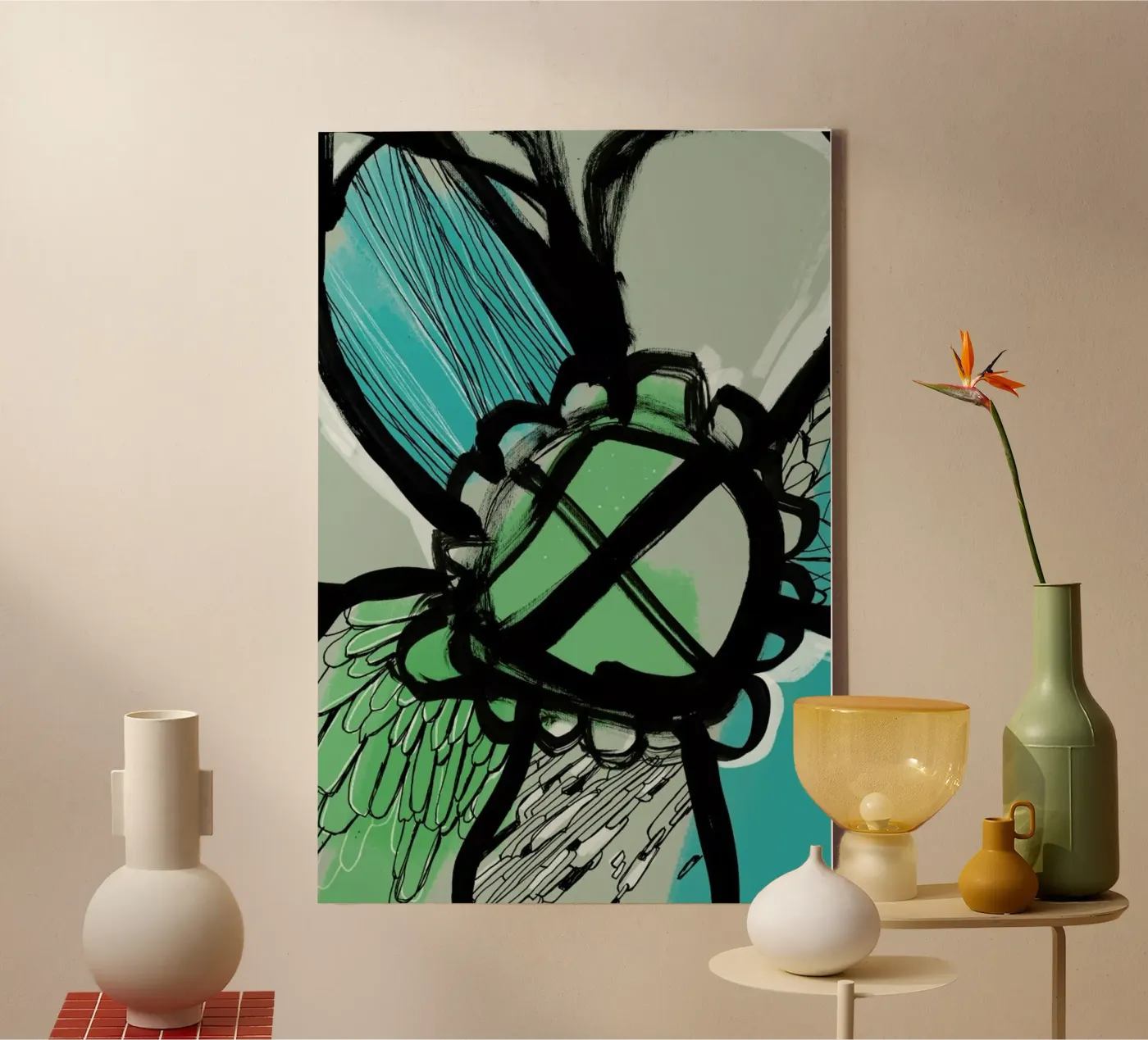 Flowow canvas van Doozal