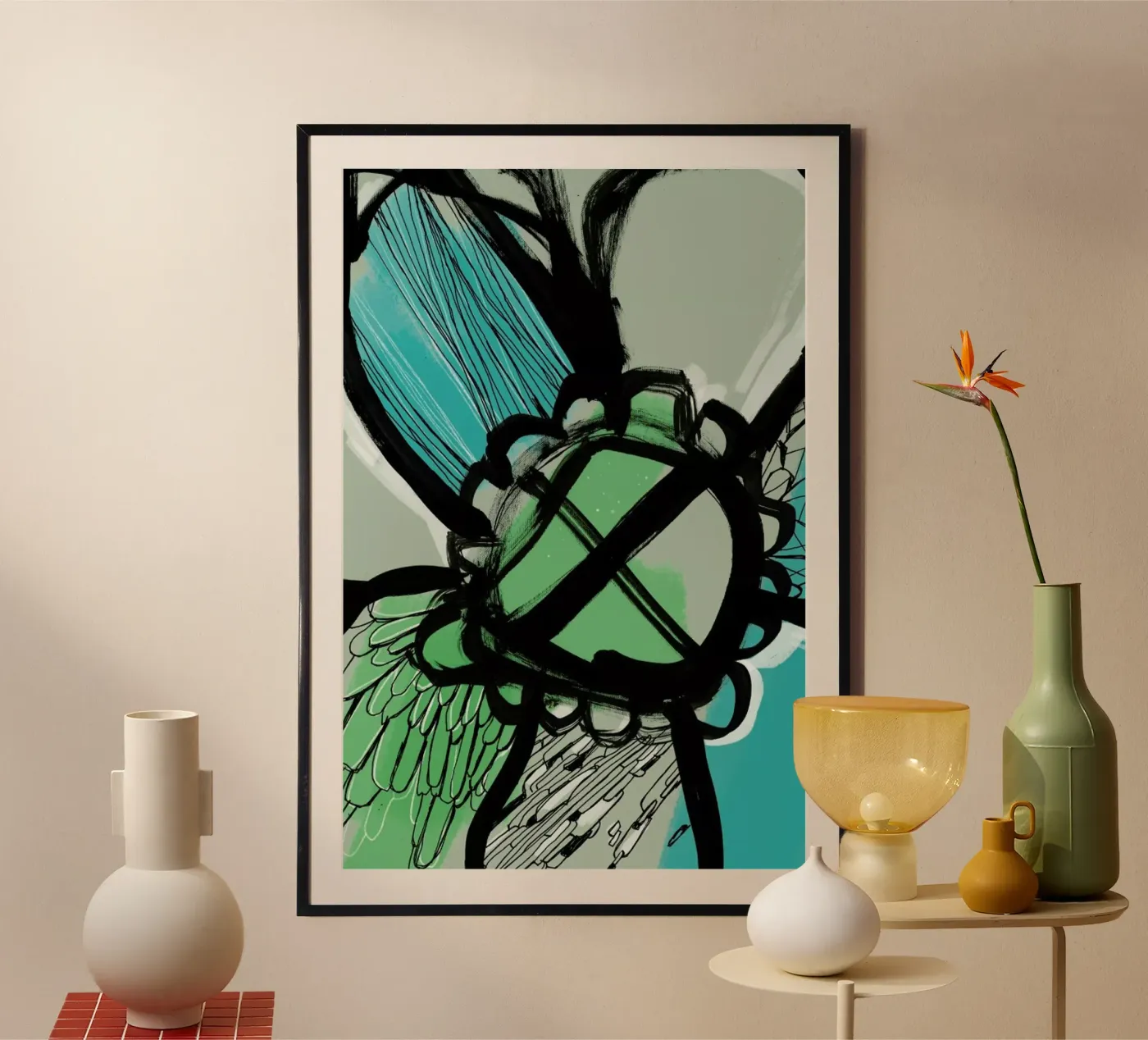 Flowow Poster von Doozal