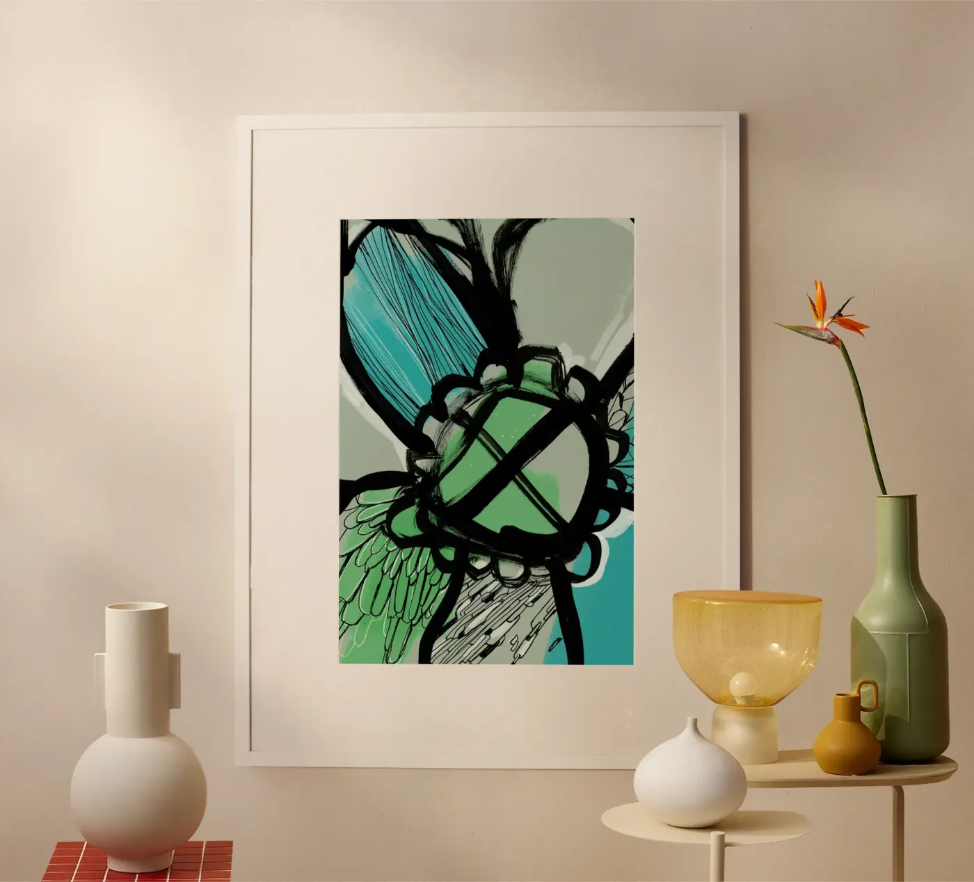 Flowow Poster von Doozal