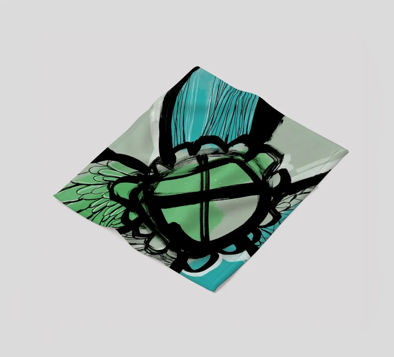 Flowow fleece blanket by Doozal