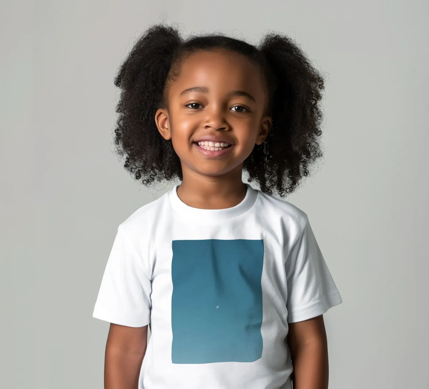 simple moon Kinder T-Shirt von Bleu