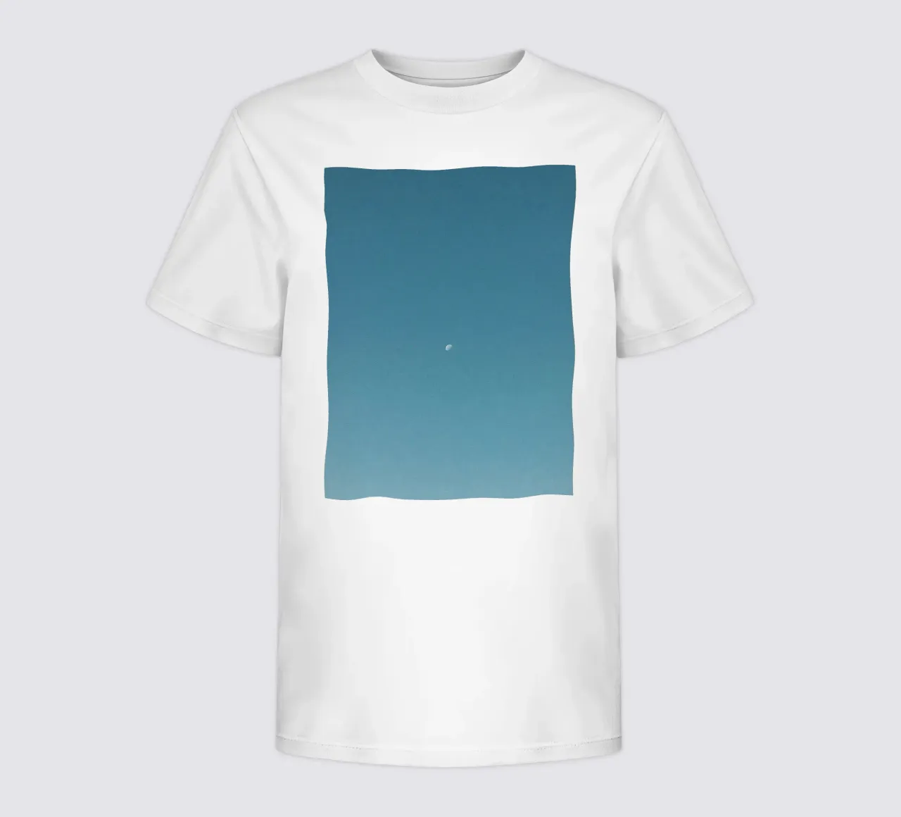 luna semplice t-shirt bambini da Bleu