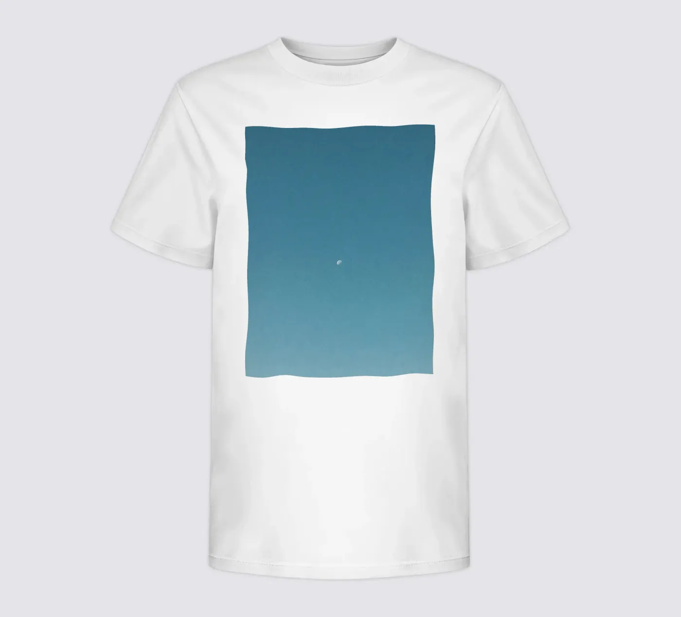 simple moon t-shirt bambini da Bleu