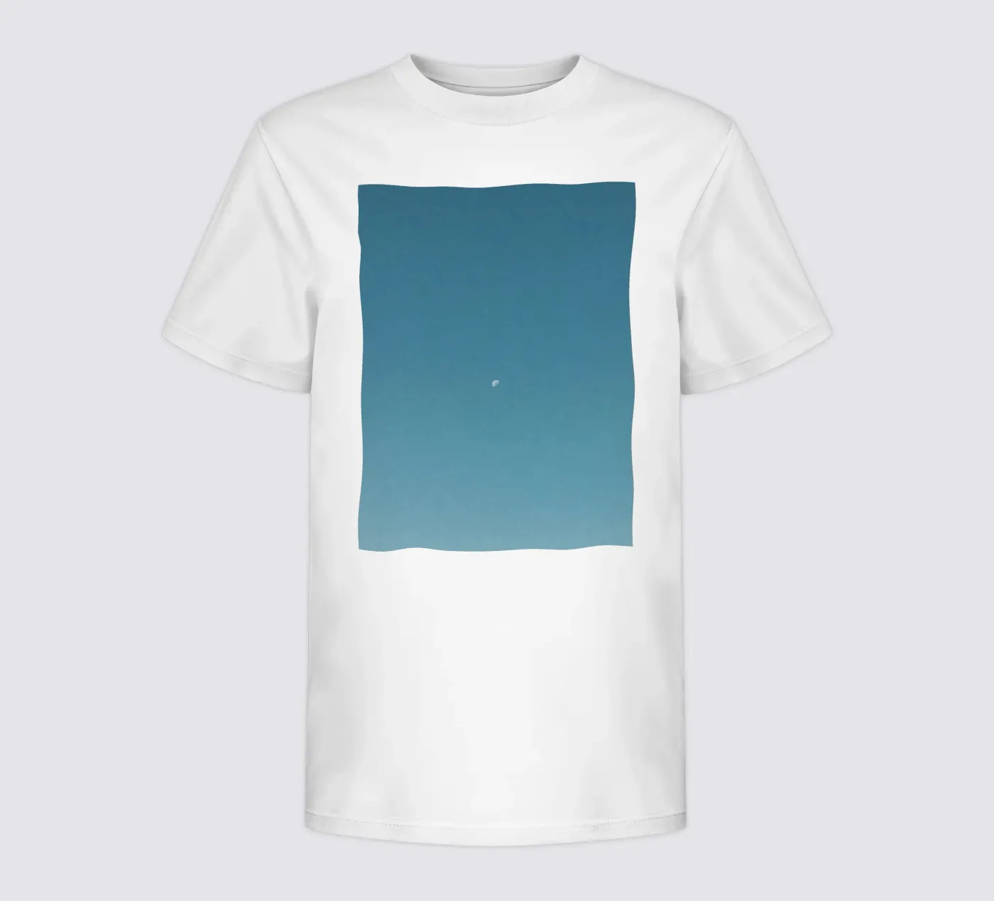 simple moon Kinder T-Shirt von Bleu