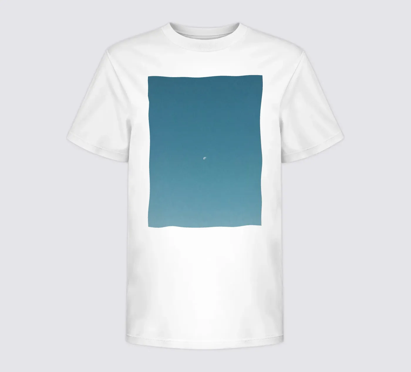 simple moon t-shirt bambini da Bleu
