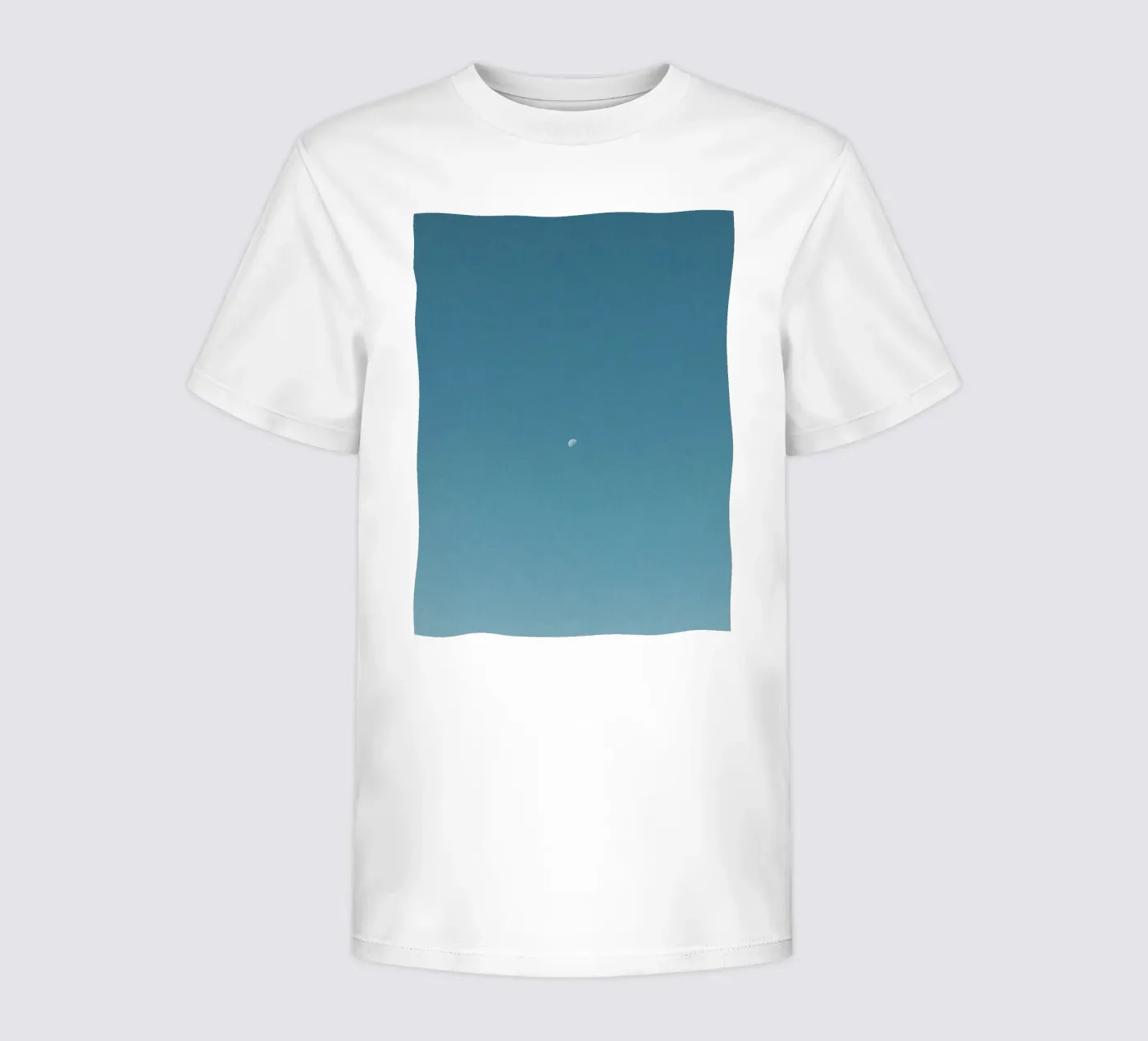 simple moon Kinder T-Shirt von Bleu