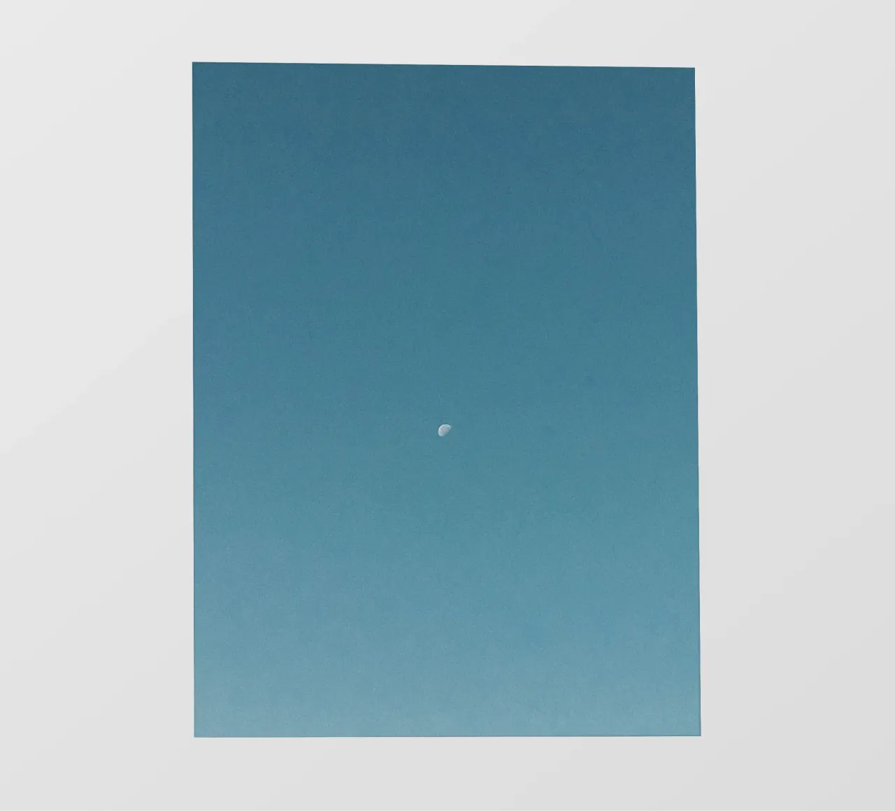 luna semplice telo in pvc da Bleu