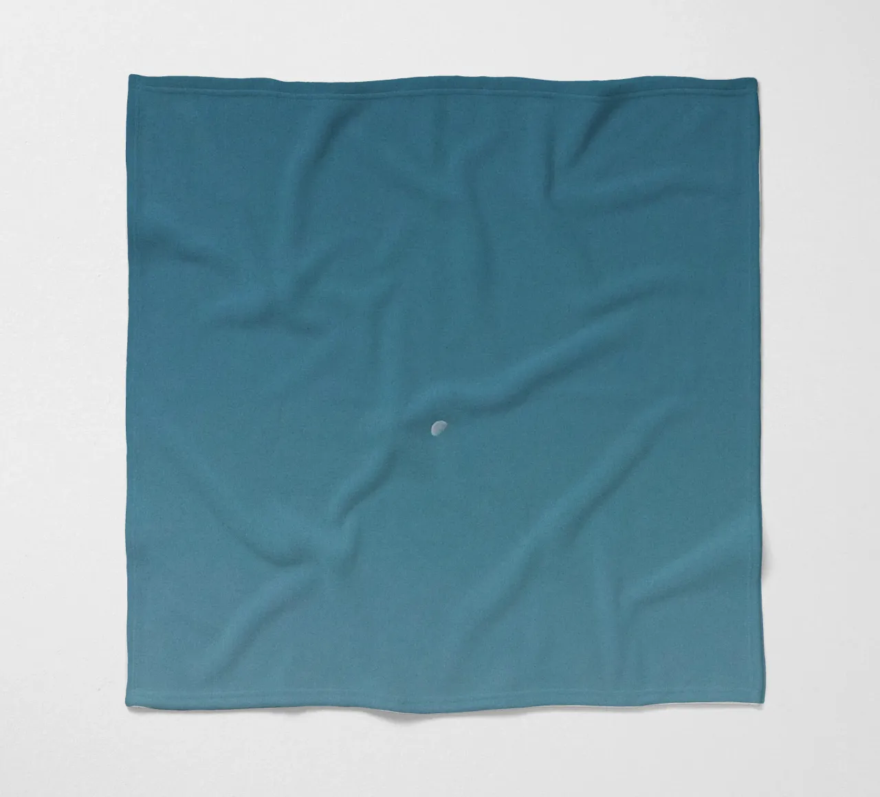 einfacher Mond Fleecedecke von Bleu