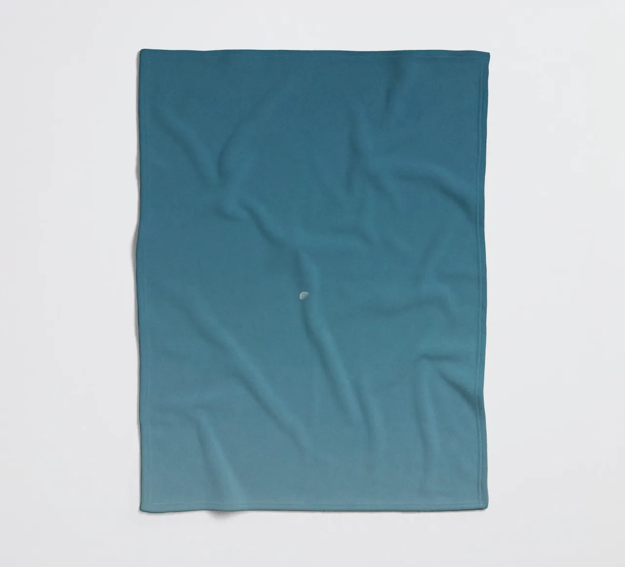 einfacher Mond Fleecedecke von Bleu