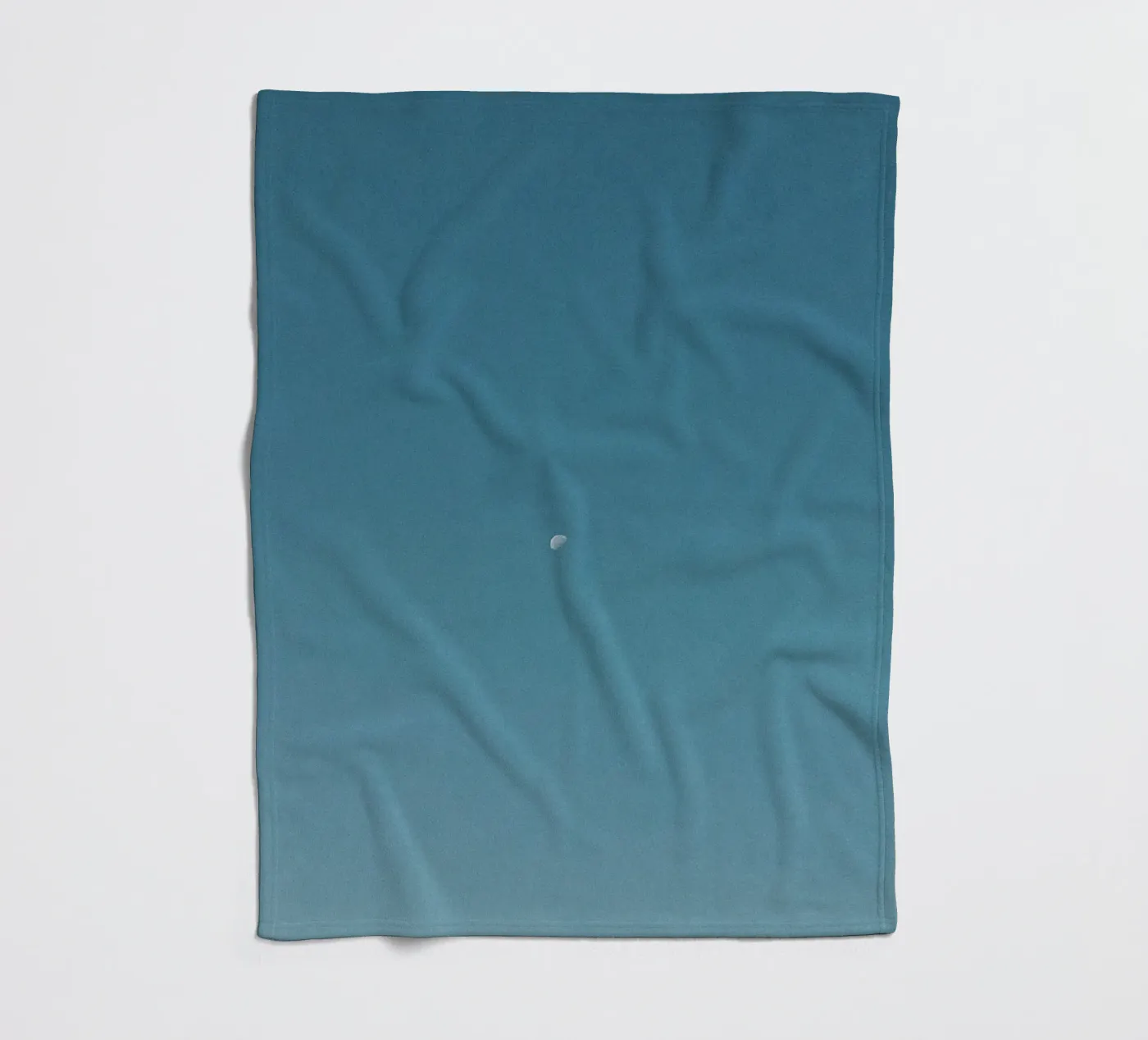 einfacher Mond Fleecedecke von Bleu