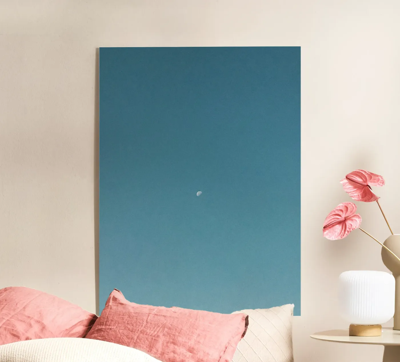 simple moon acrylic glass by Bleu