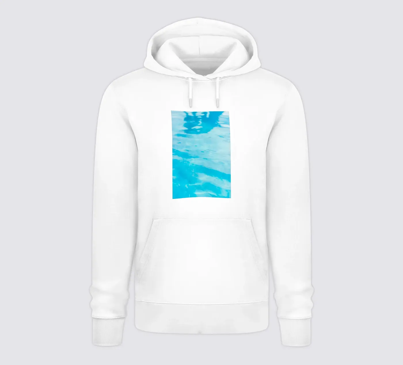 surface reflection hoodie van Bleu