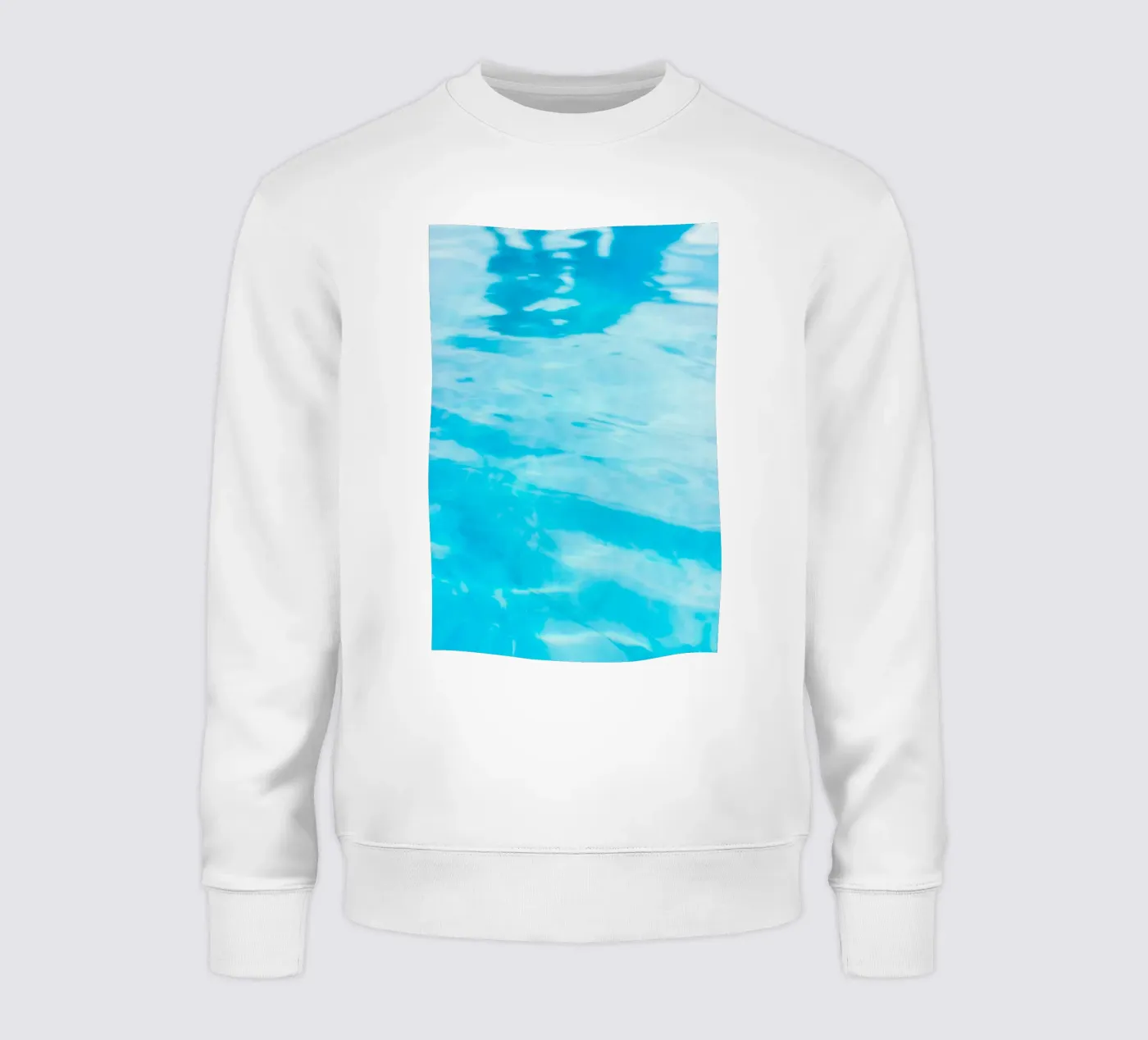 surface reflection sweatshirt by Bleu