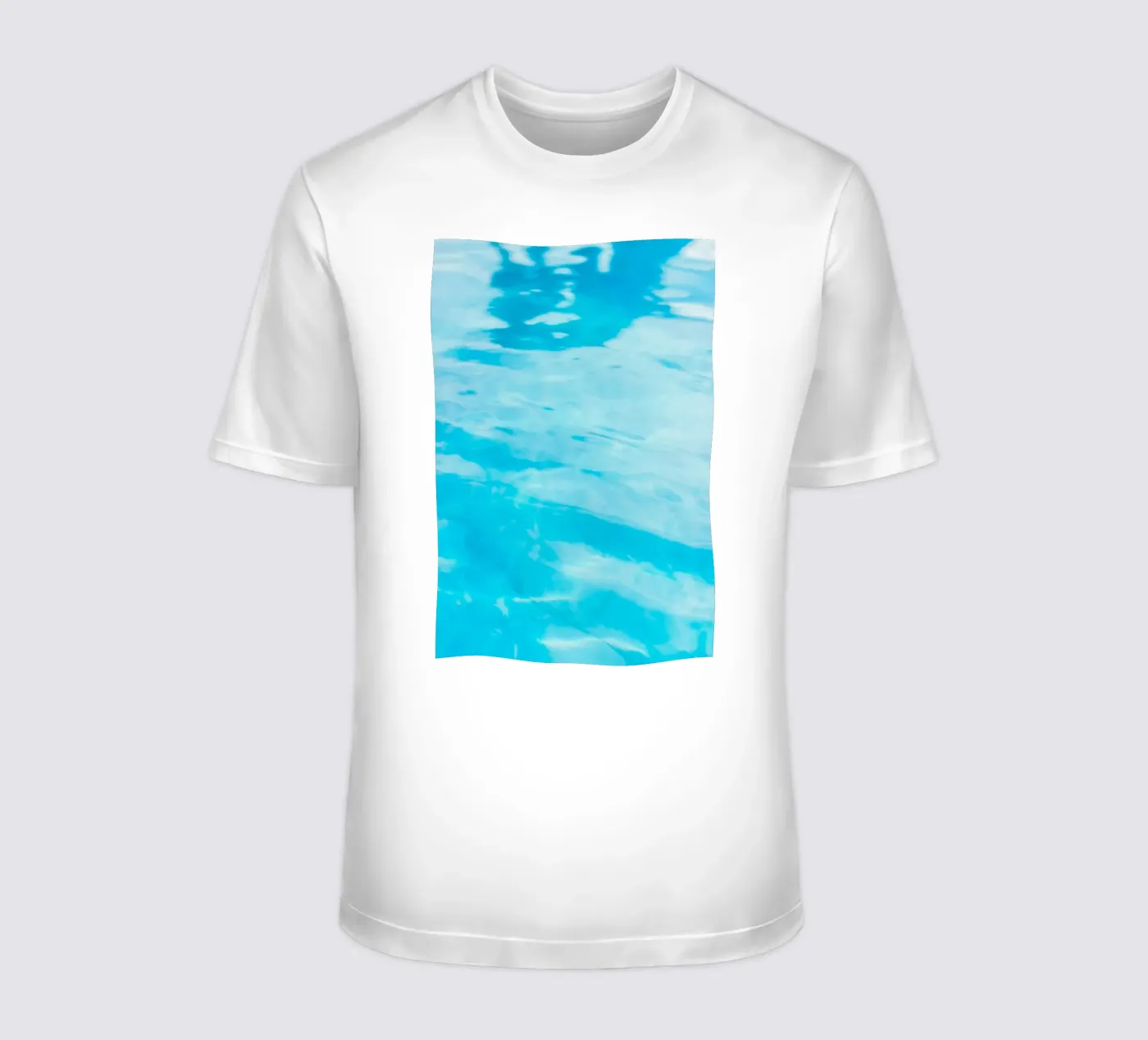 réflexion de surface t-shirt de Bleu