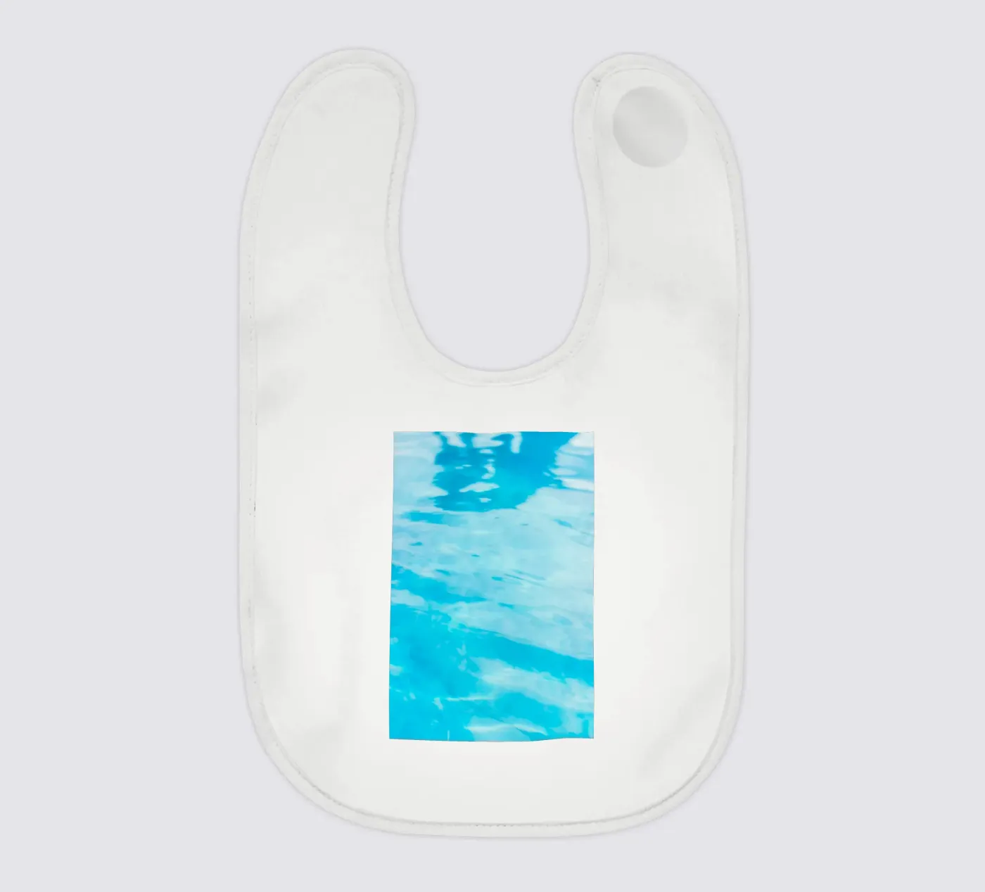 surface reflection baby bib by Bleu
