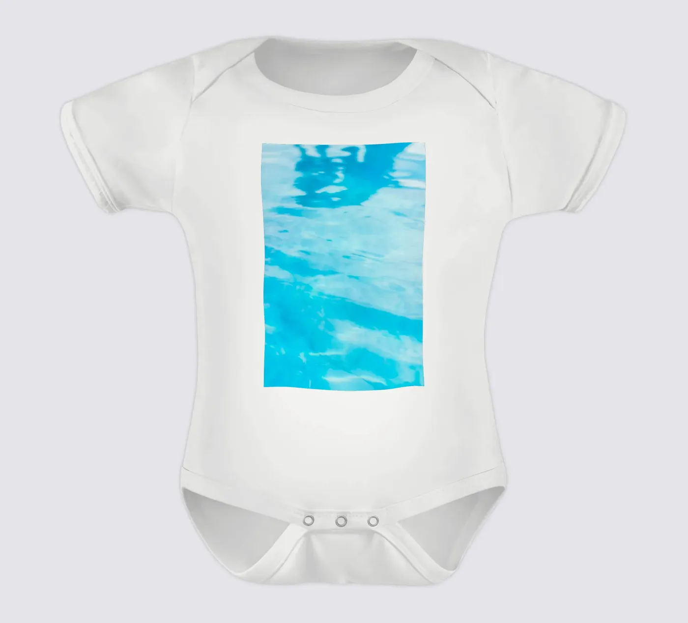 surface reflection body bébé de Bleu