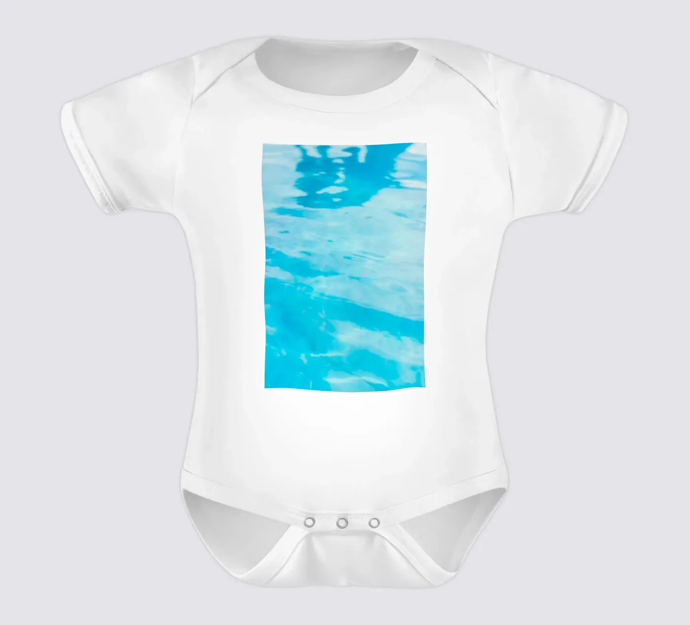 surface reflection body bébé de Bleu