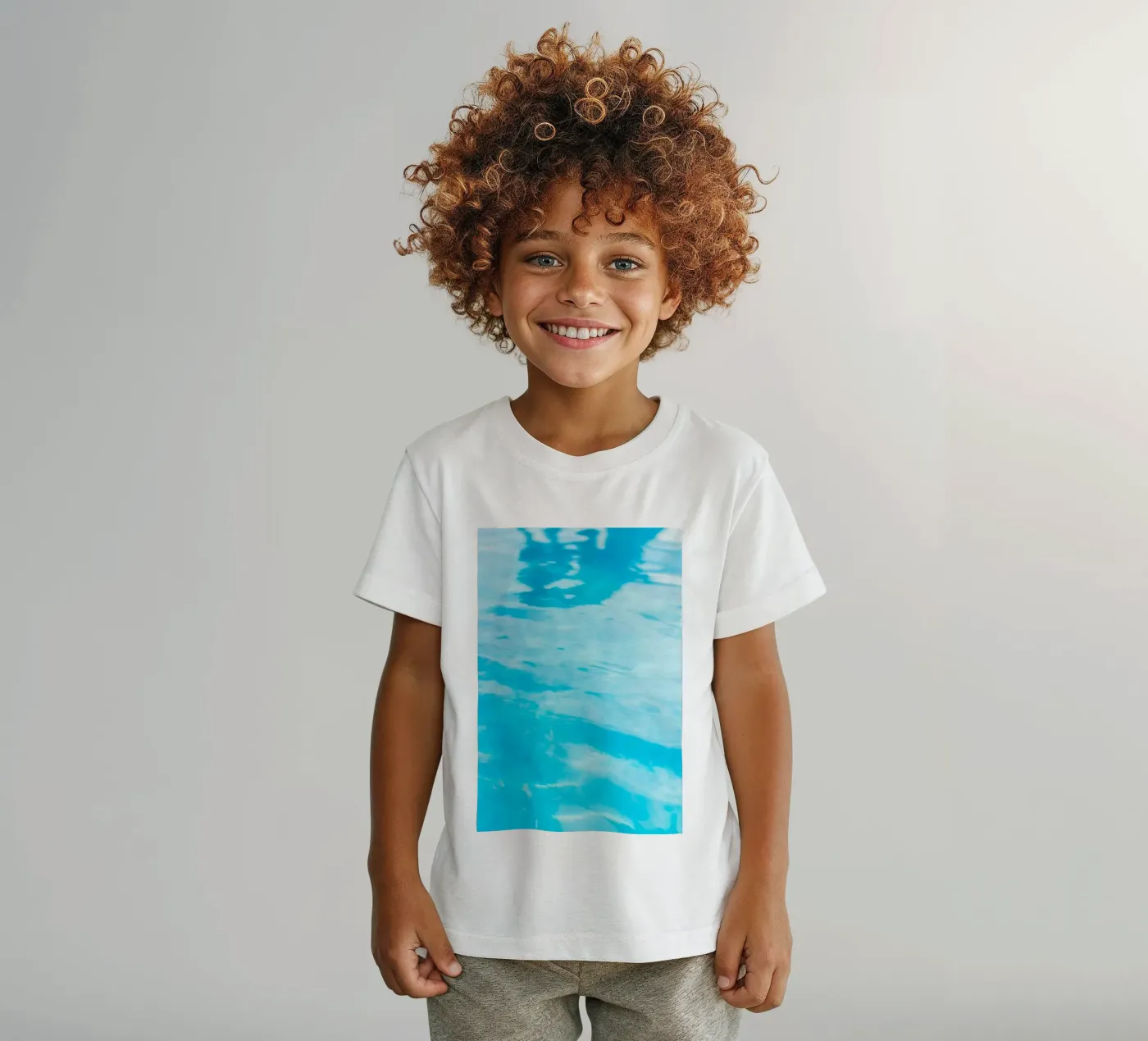 surface reflection kids t-shirt by Bleu