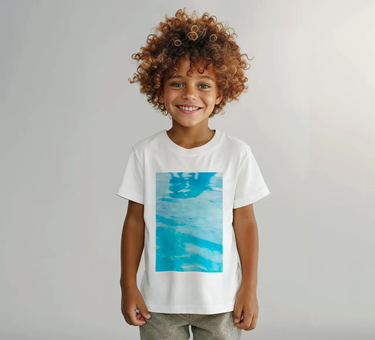 surface reflection kids t-shirt by Bleu