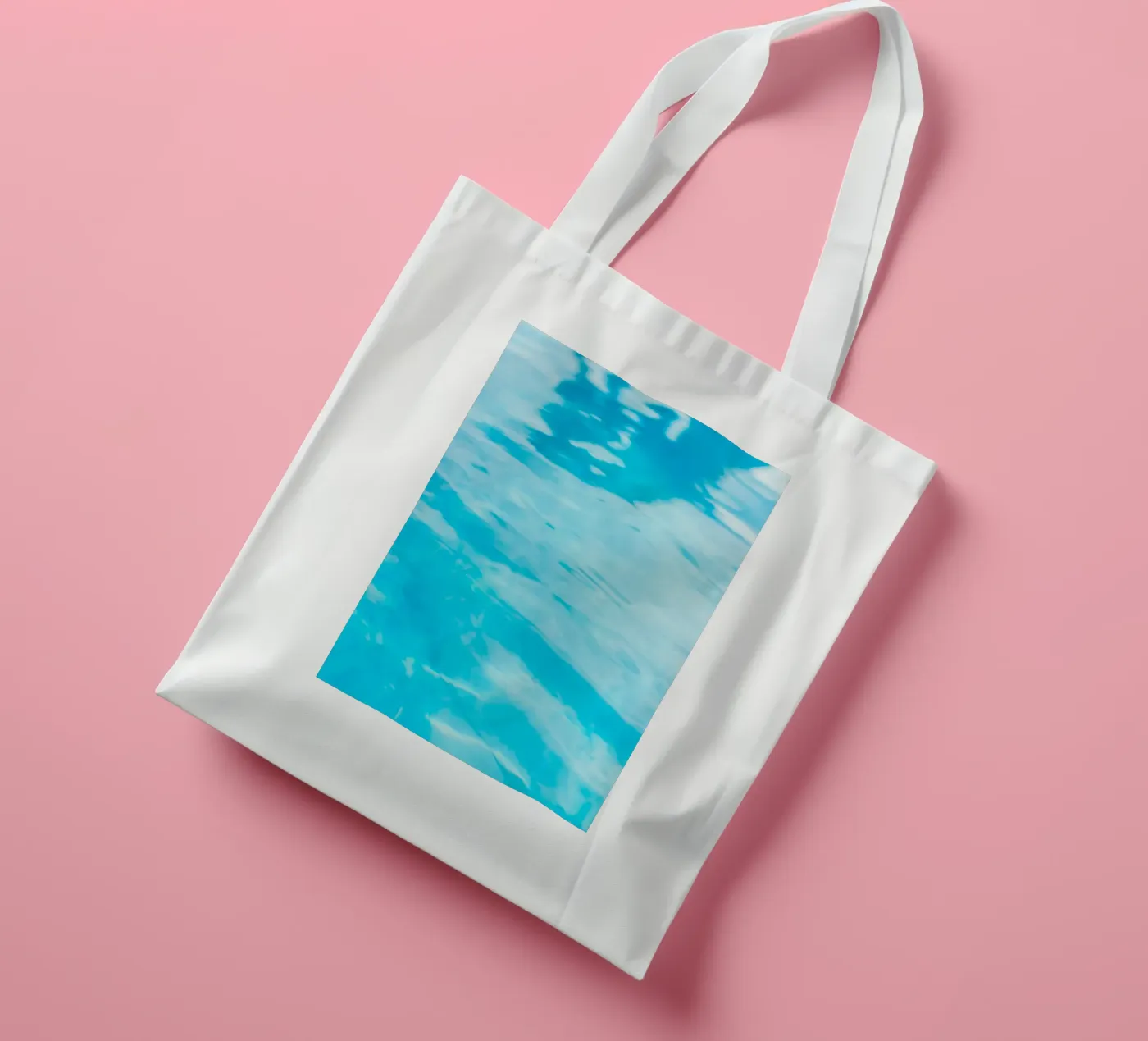 surface reflection tote bag by Bleu