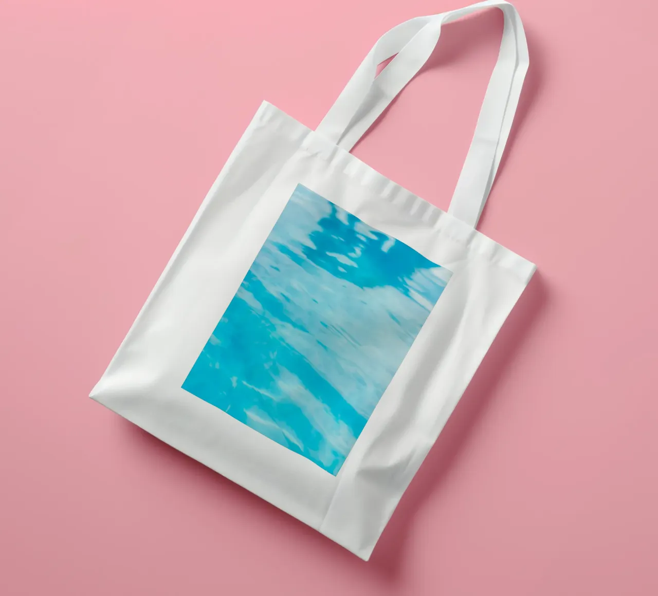 surface reflection tote bag by Bleu