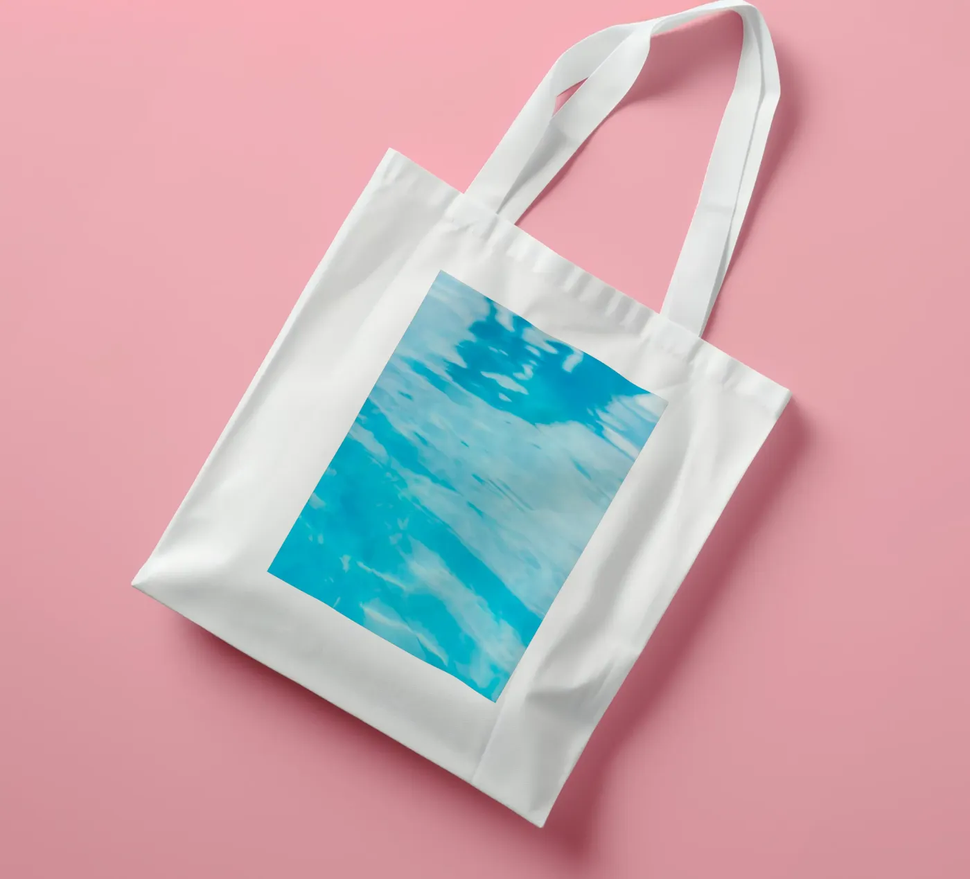 surface reflection tote bag by Bleu