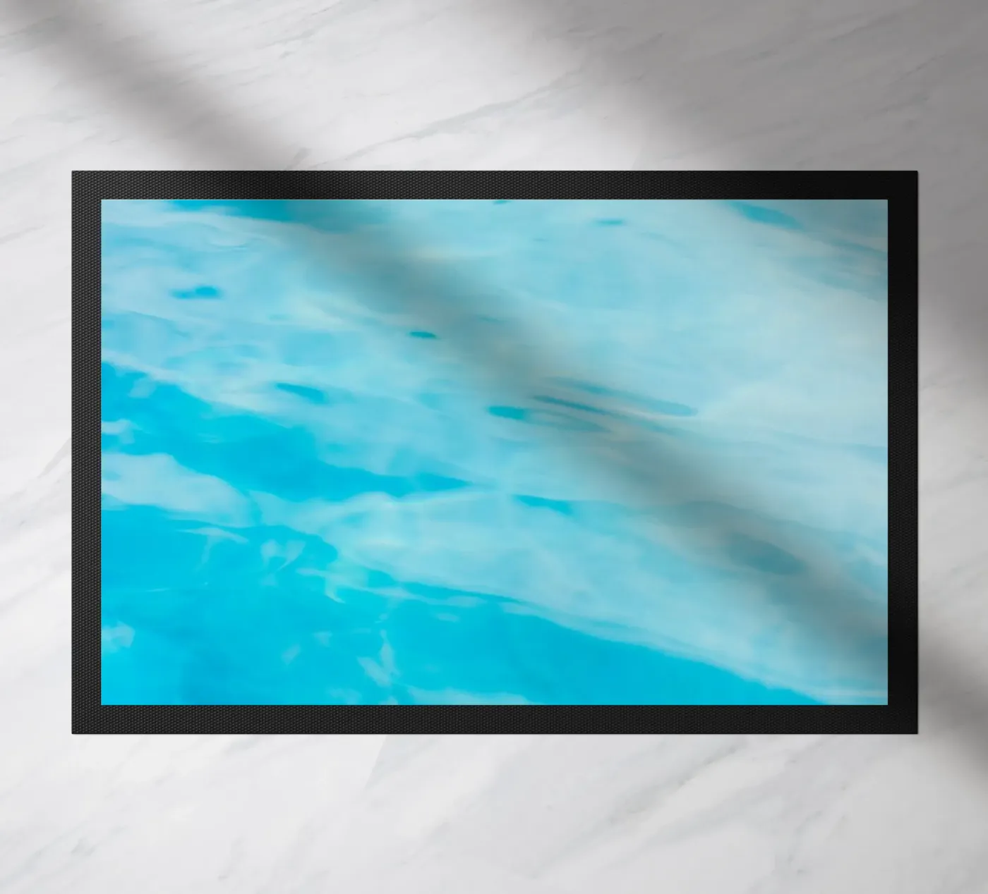surface reflection doormat by Bleu