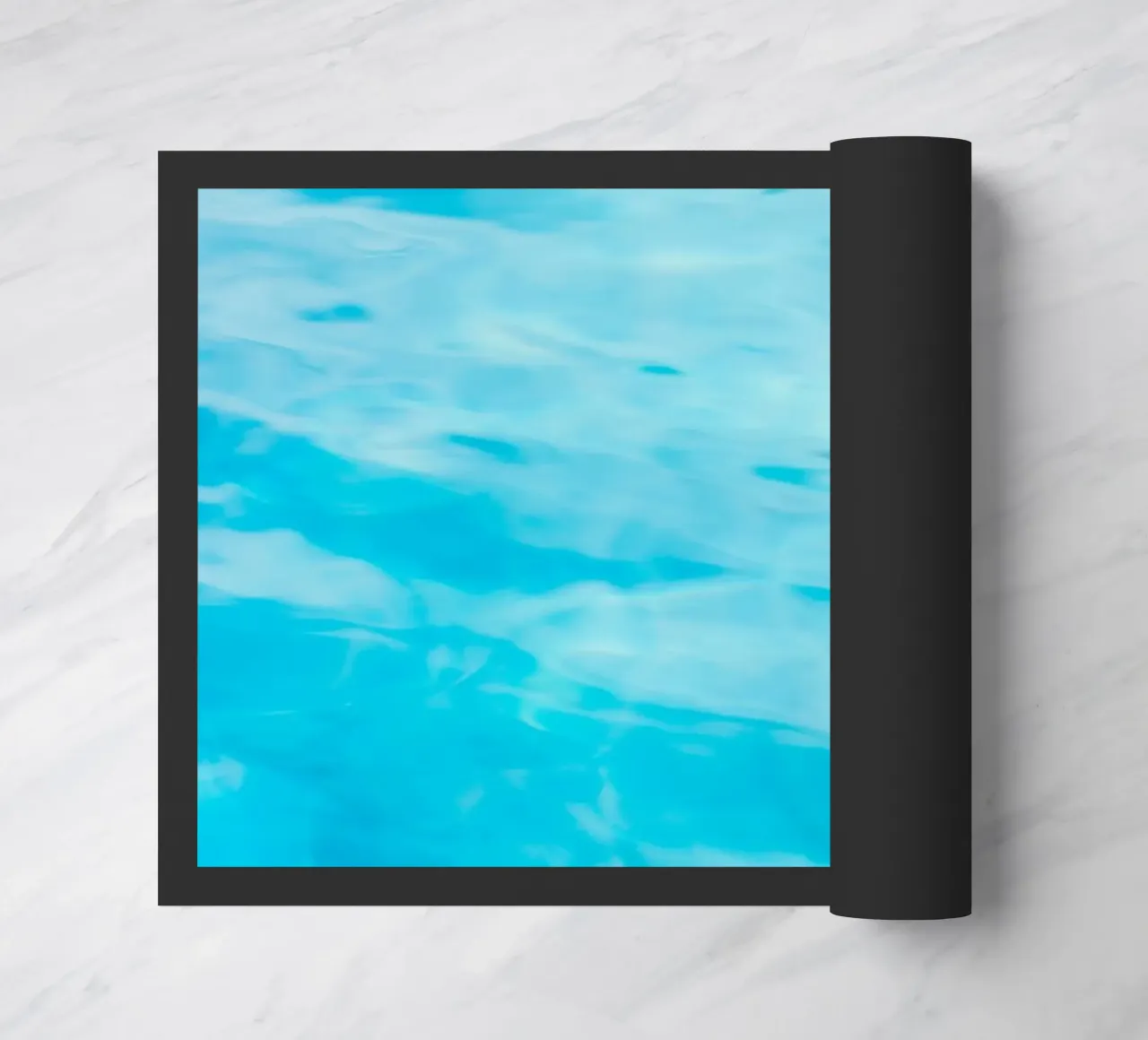 surface reflection doormat by Bleu