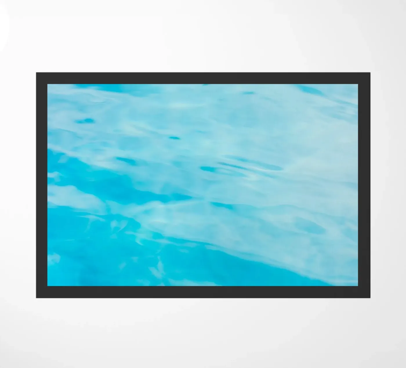 surface reflection doormat by Bleu