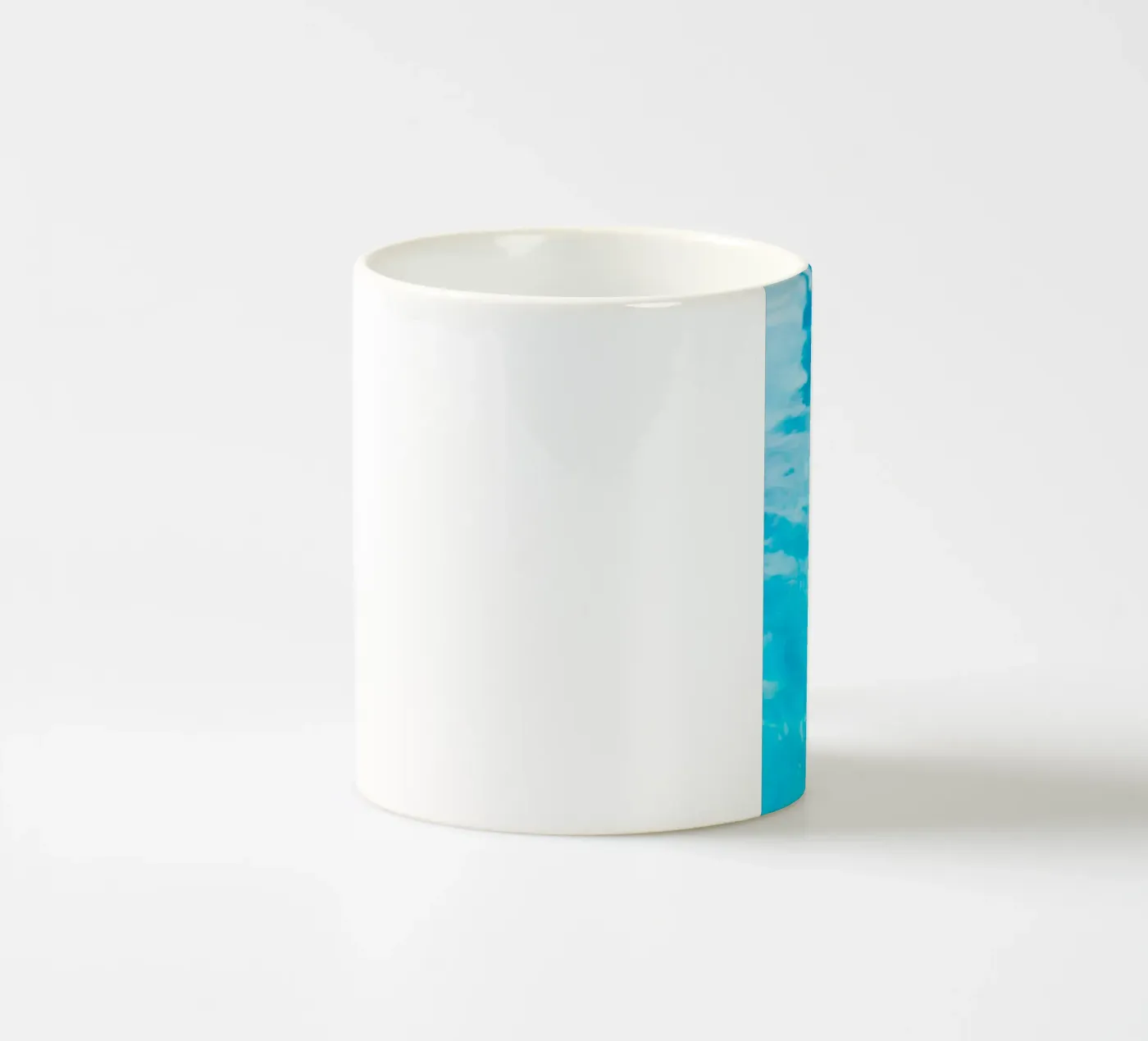 surface reflection ceramic mug by Bleu