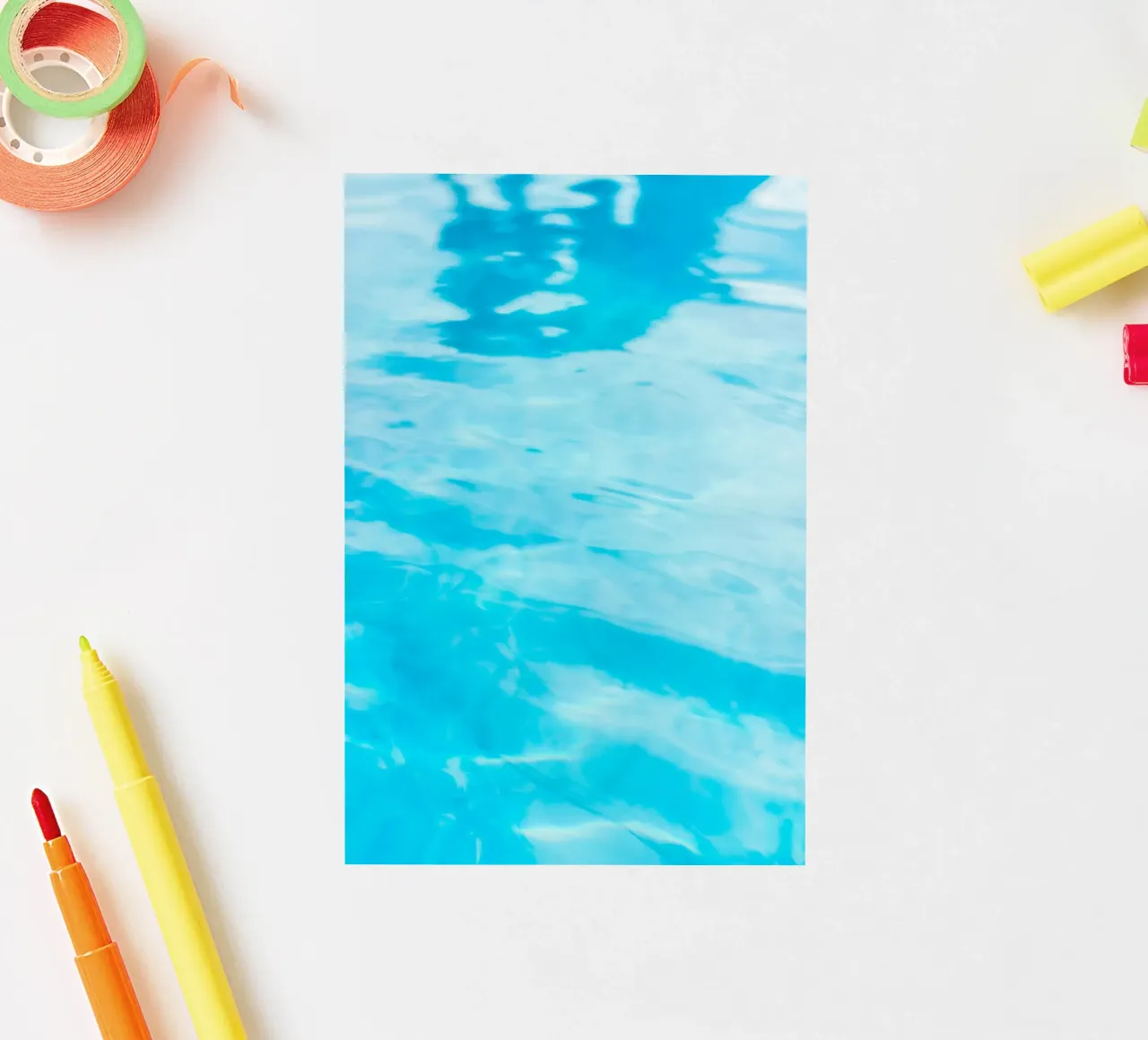 surface reflection sticker by Bleu