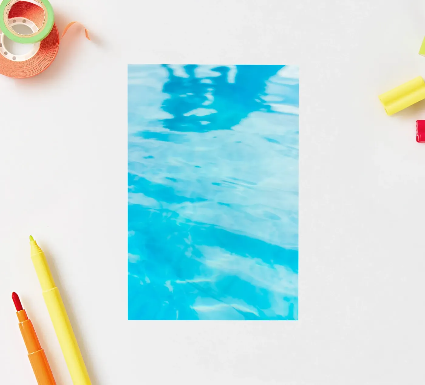 riflessione superficiale adesivo da Bleu