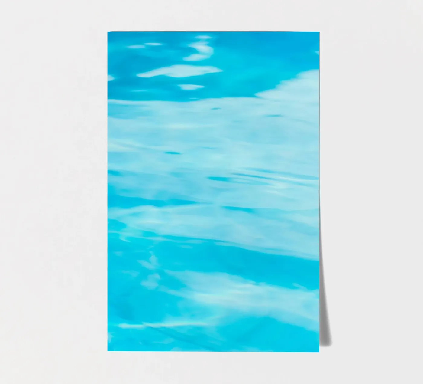 Oberflächenreflexion Stickerbogen von Bleu