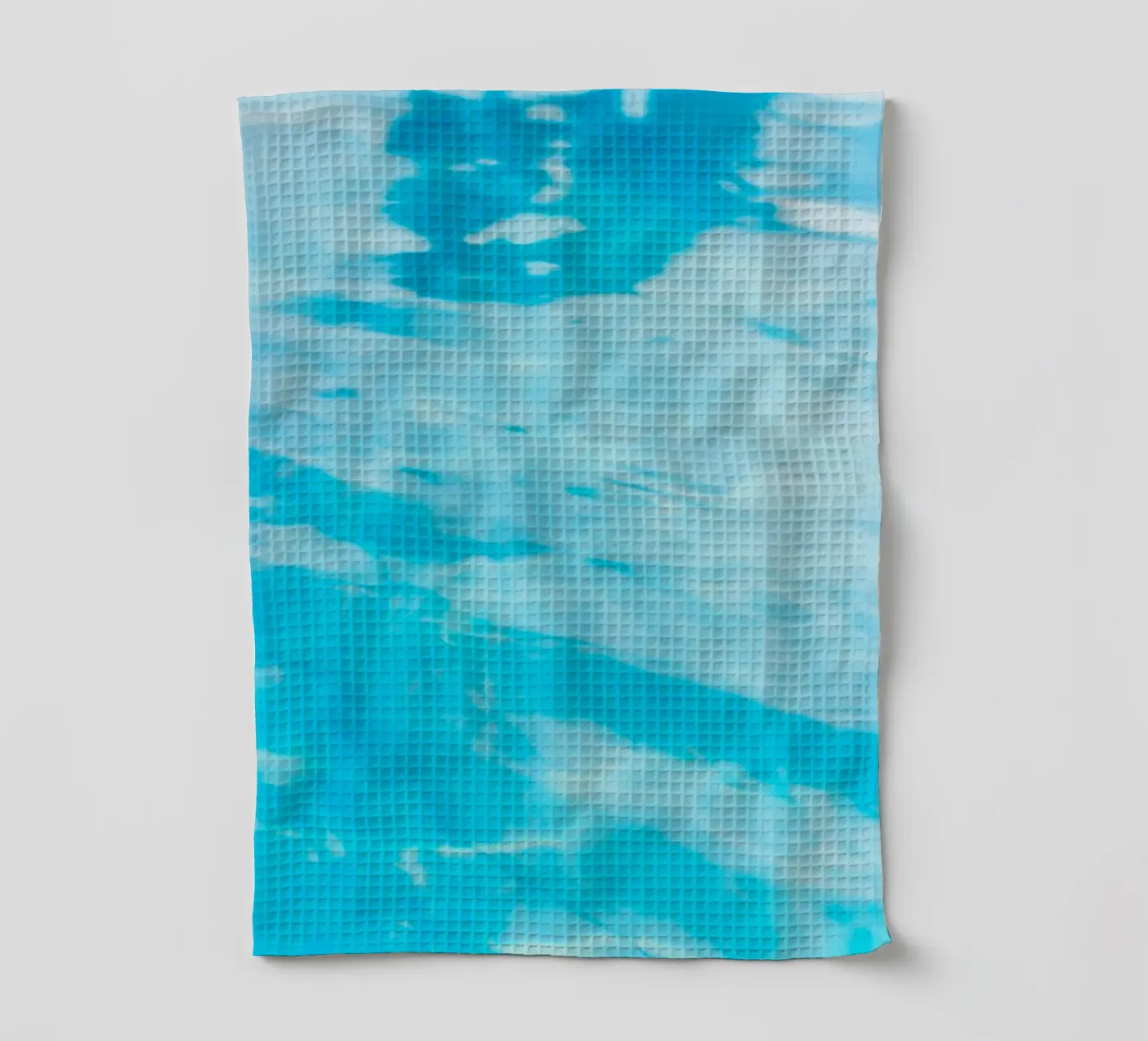 surface reflection tea towel by Bleu