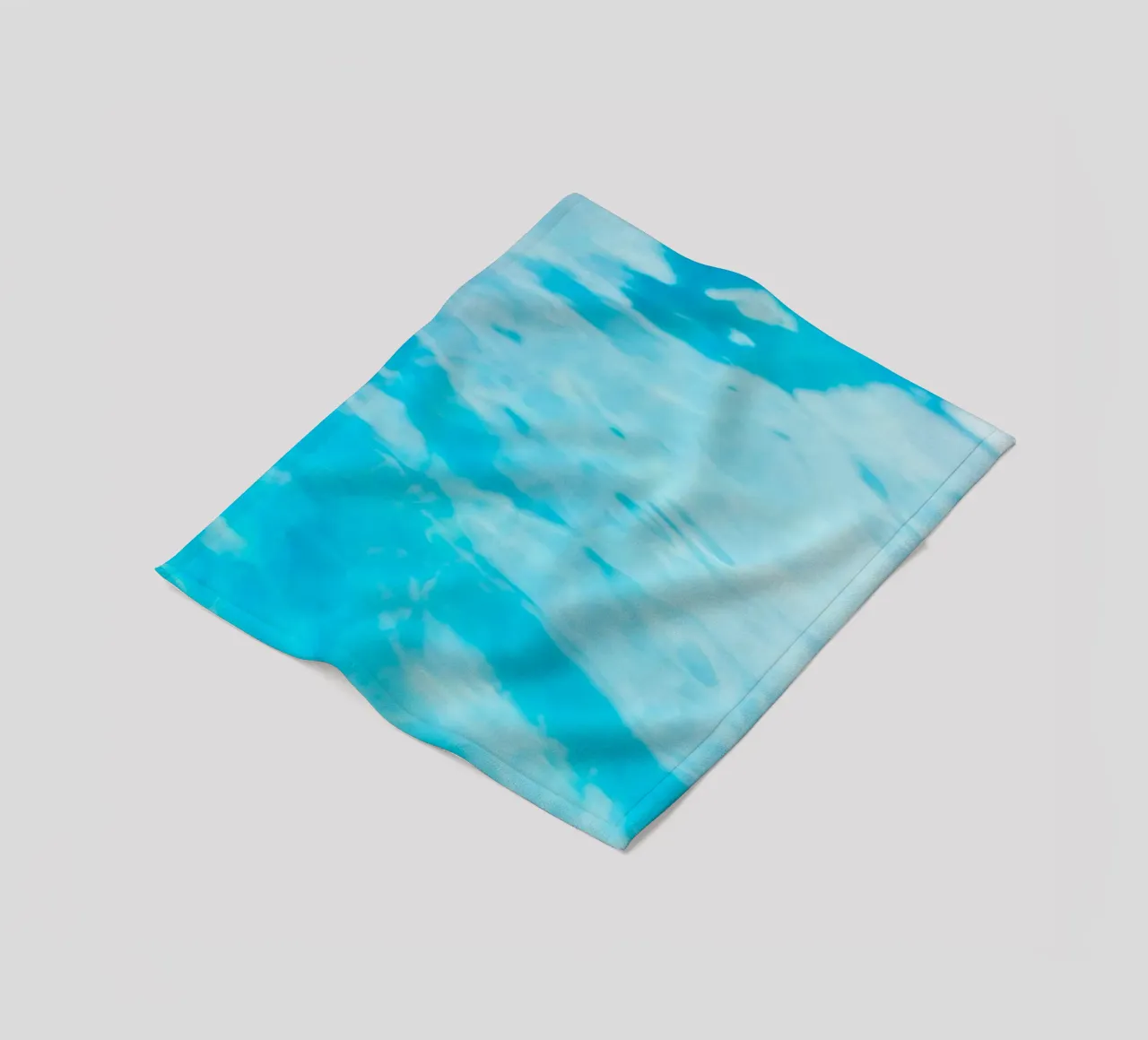 surface reflection fleece blanket by Bleu