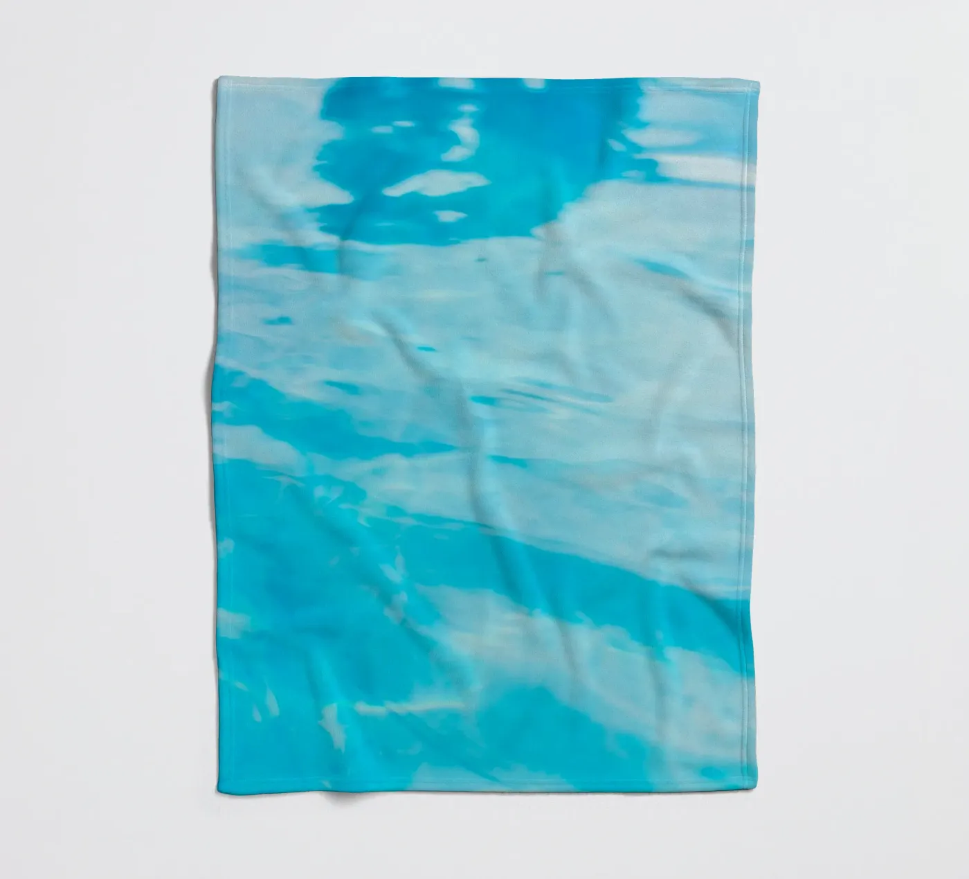 Oberflächenreflexion Fleecedecke von Bleu