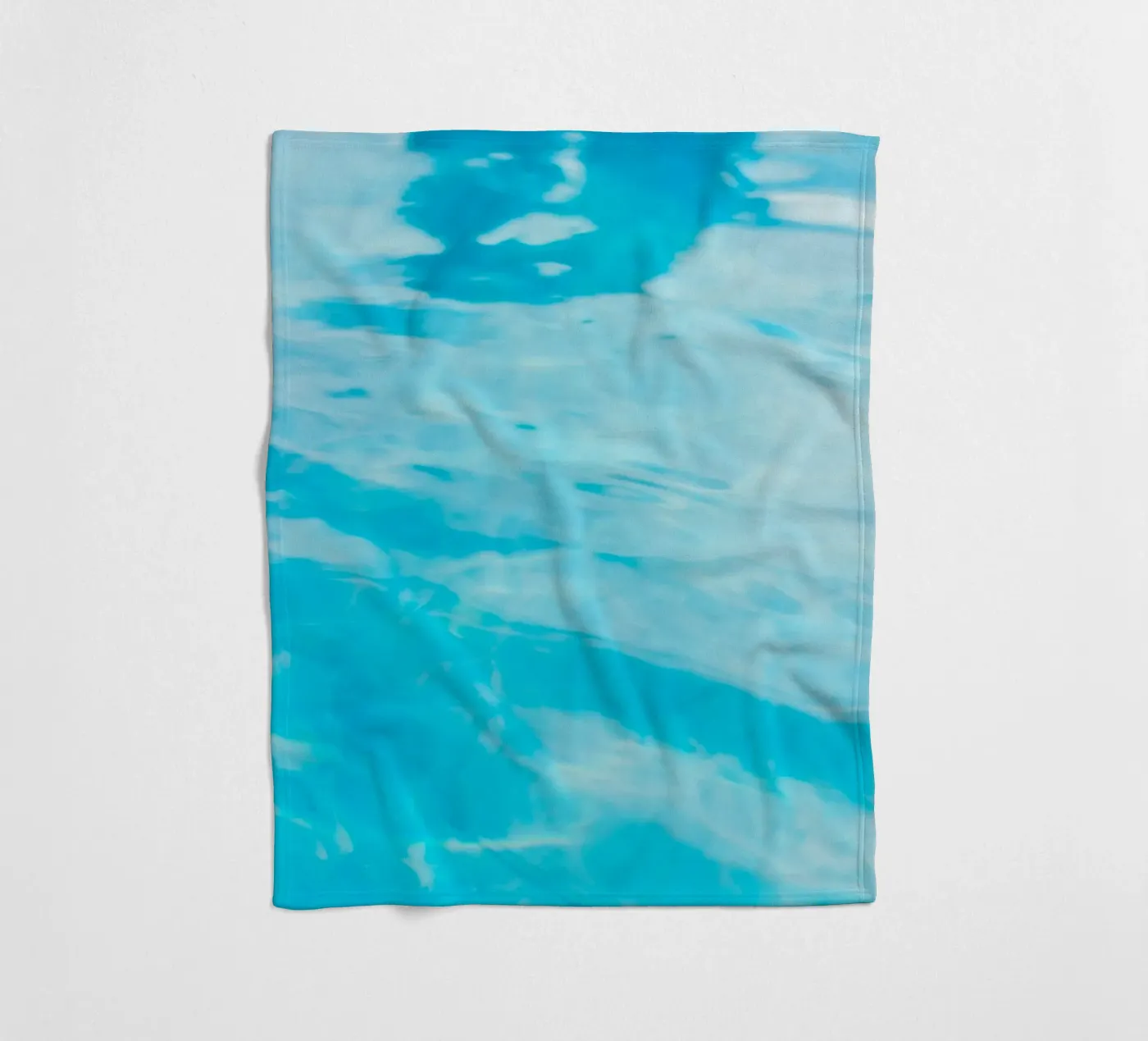 Oberflächenreflexion Fleecedecke von Bleu