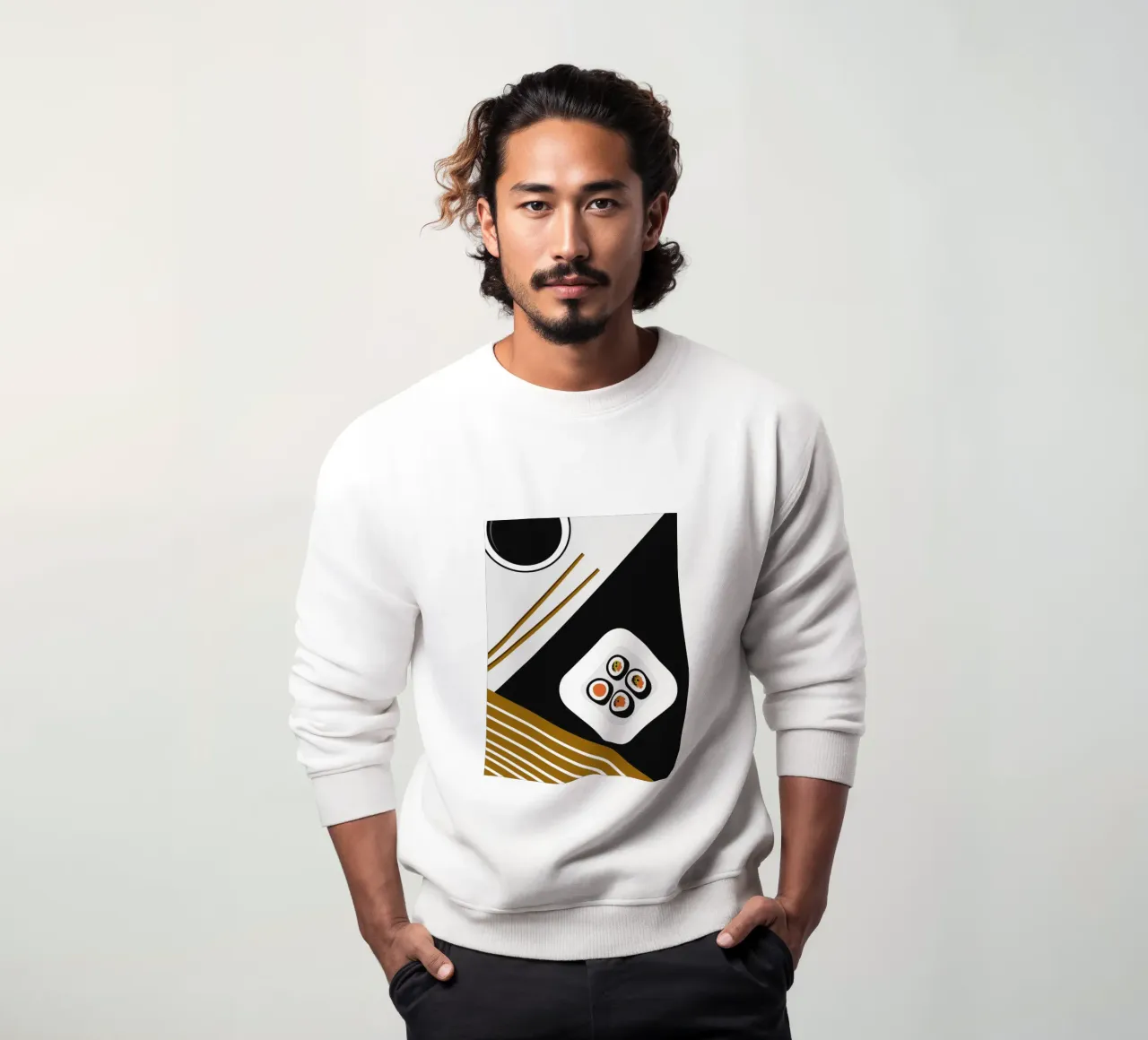 Comida de sushi sudadera de LOOK DIFFERENT