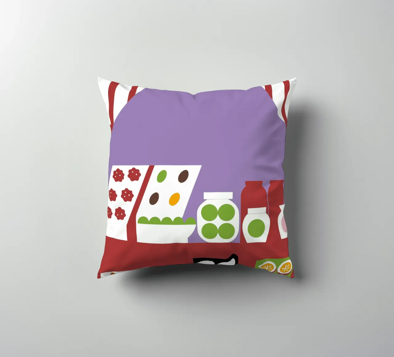 Negozio di frutta cuscino da LOOK DIFFERENT