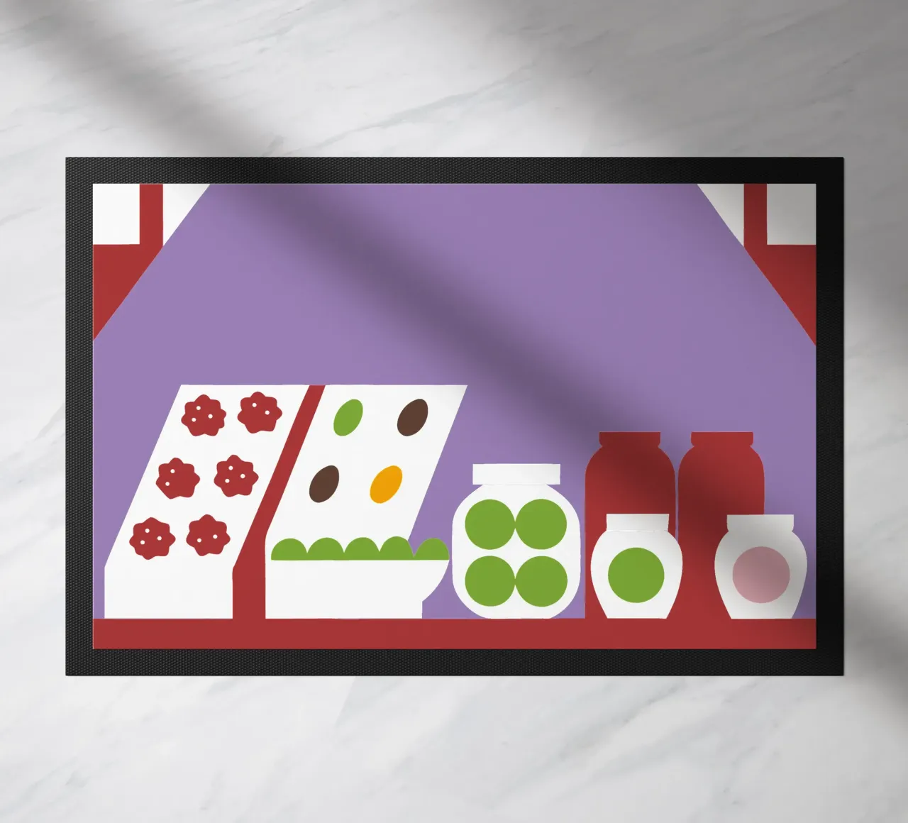 Fruit store deurmat van LOOK DIFFERENT