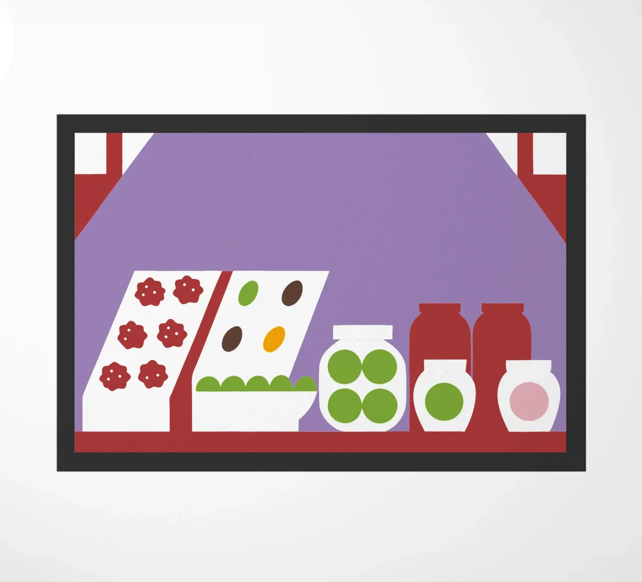 Fruit store deurmat van LOOK DIFFERENT