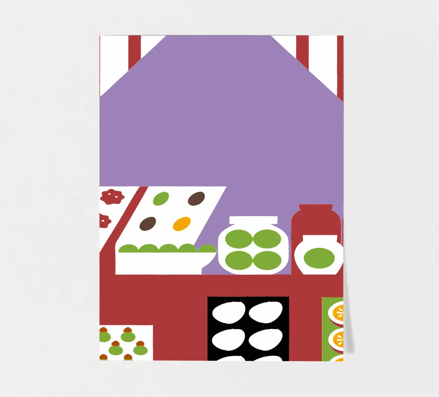 Fruit store sticker sheet by LOOK DIFFERENT