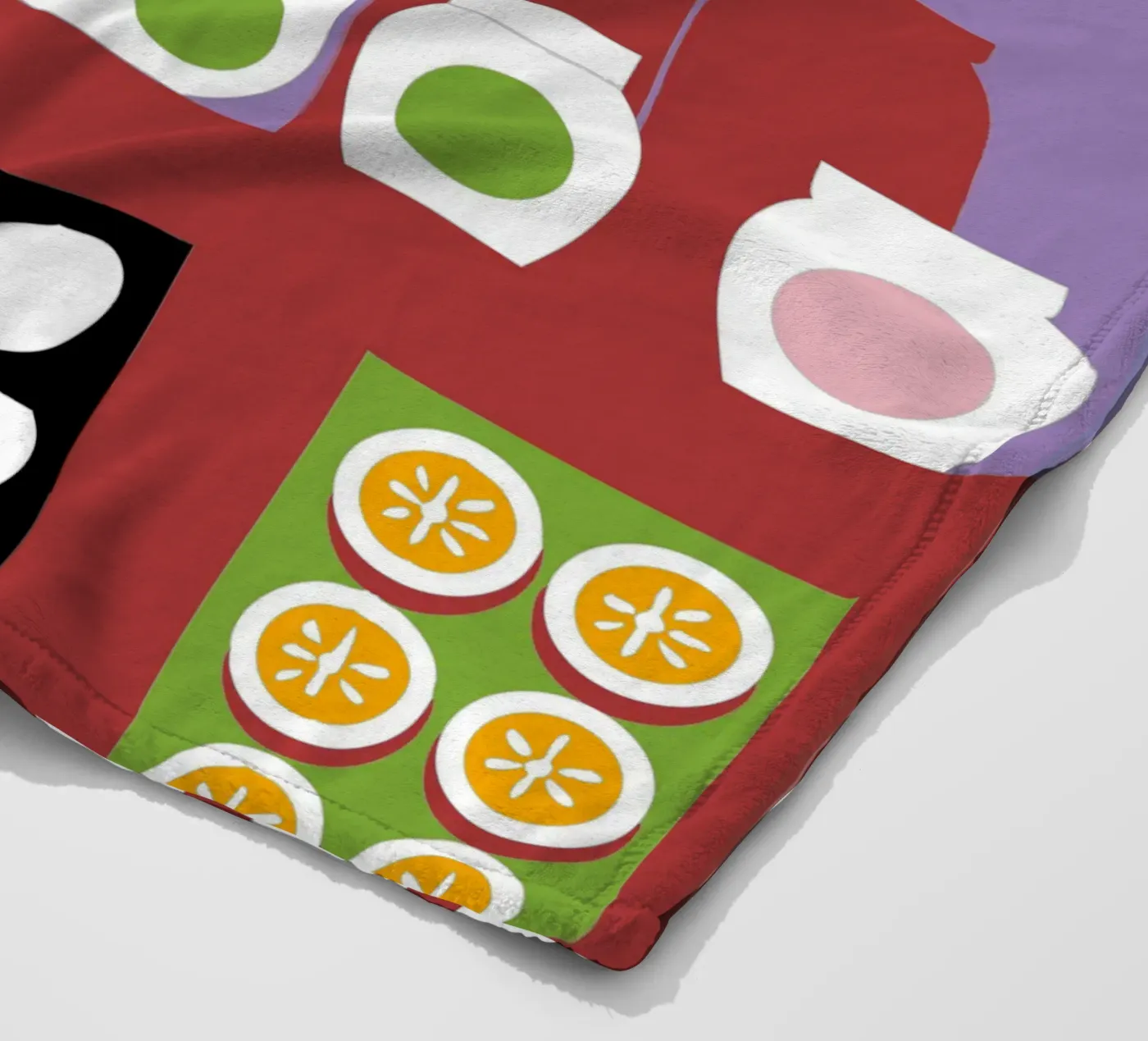 Fruit store fleecedeken van LOOK DIFFERENT