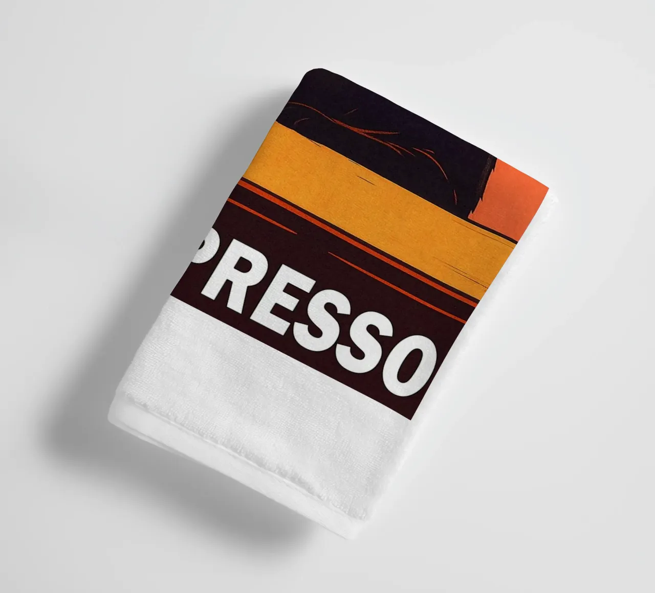 More Espresso Less Depresso Funny Cat asciugamano da bagno da Nayara